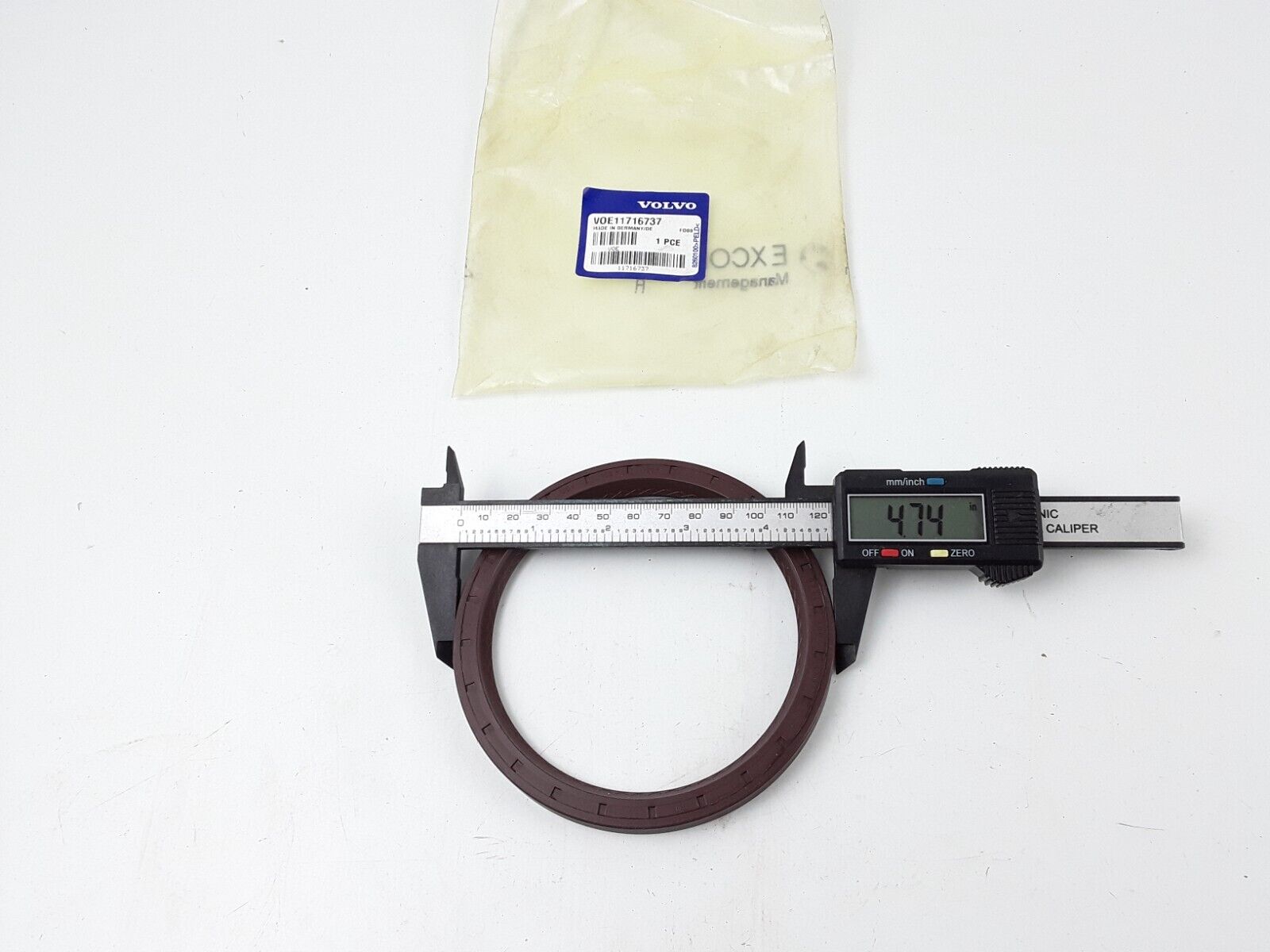 Volvo 11716737 Oil Seal A25D A25E A25F A25F/G A25G A30D A30E A30F A30F/G A30G - HotCarParts