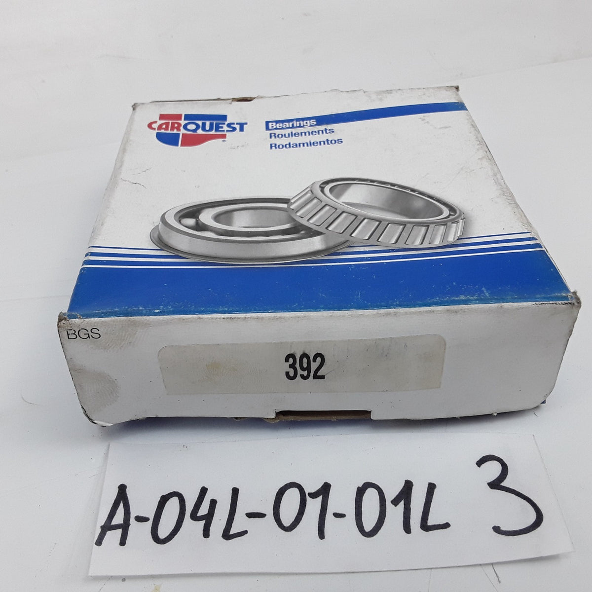 National 392 Front Rear Tapered Roller Bearing Cone Replaces X49760 F392 913843