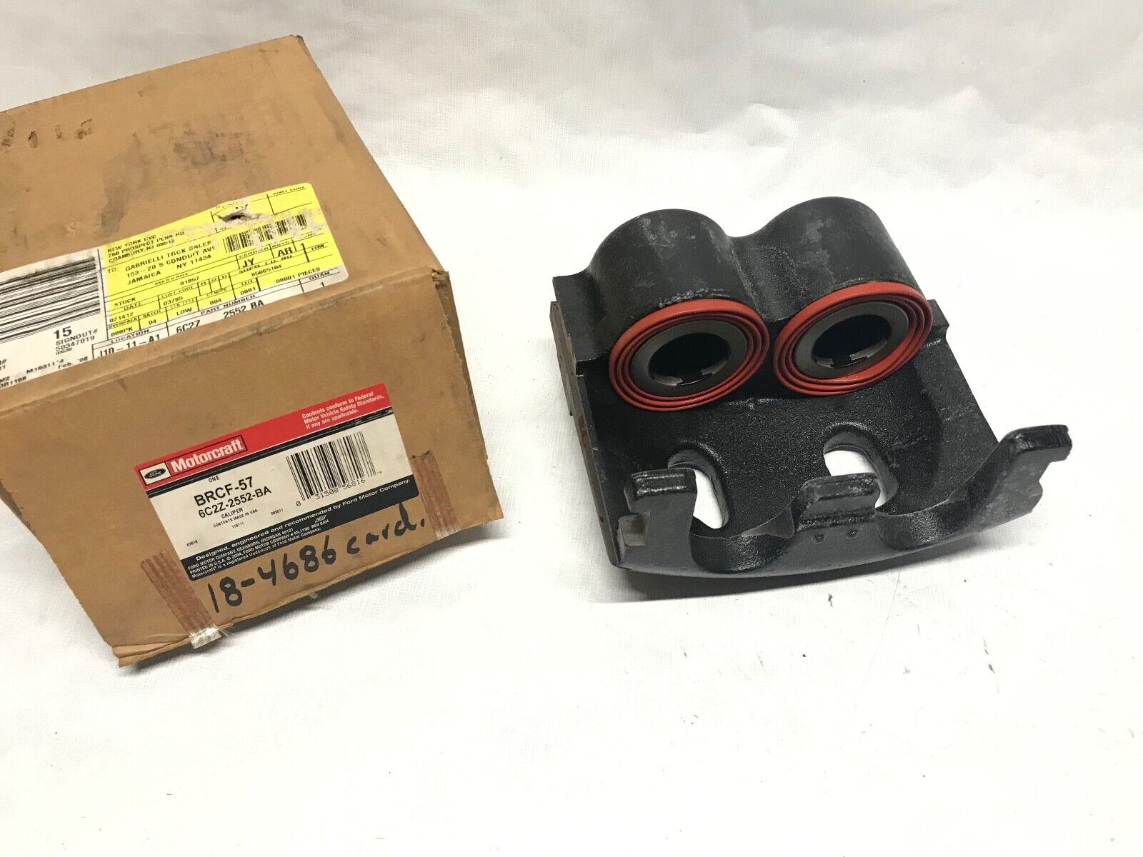 Disc Brake Caliper-Un-loaded Caliper Rear Right fits 05-07 Ford E-450 Super Duty - HotCarParts