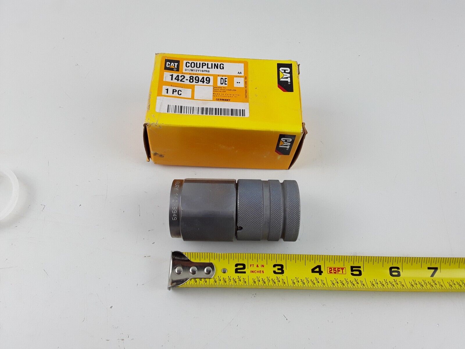 GENUINE CAT 142-8949 COUPLING QUICK DISCONNECT 613C II 613G 226B 242B 248B 256C - HotCarParts