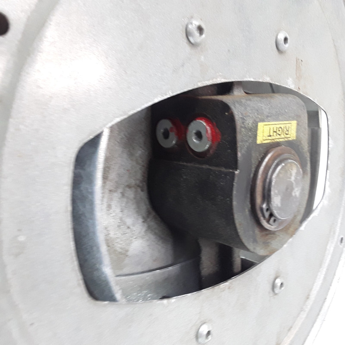 Right-Side Hydraulic Dual Hose Reel Assembly Heavy Duty For Forklifts Cranes