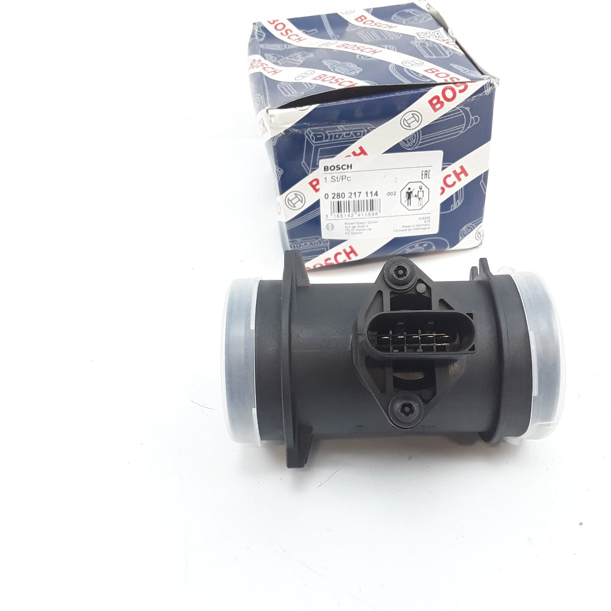 Bosch 0280217114 Mass Airflow Sensor Fits Mercedes-Benz C230 SLK230 (1997-2002)