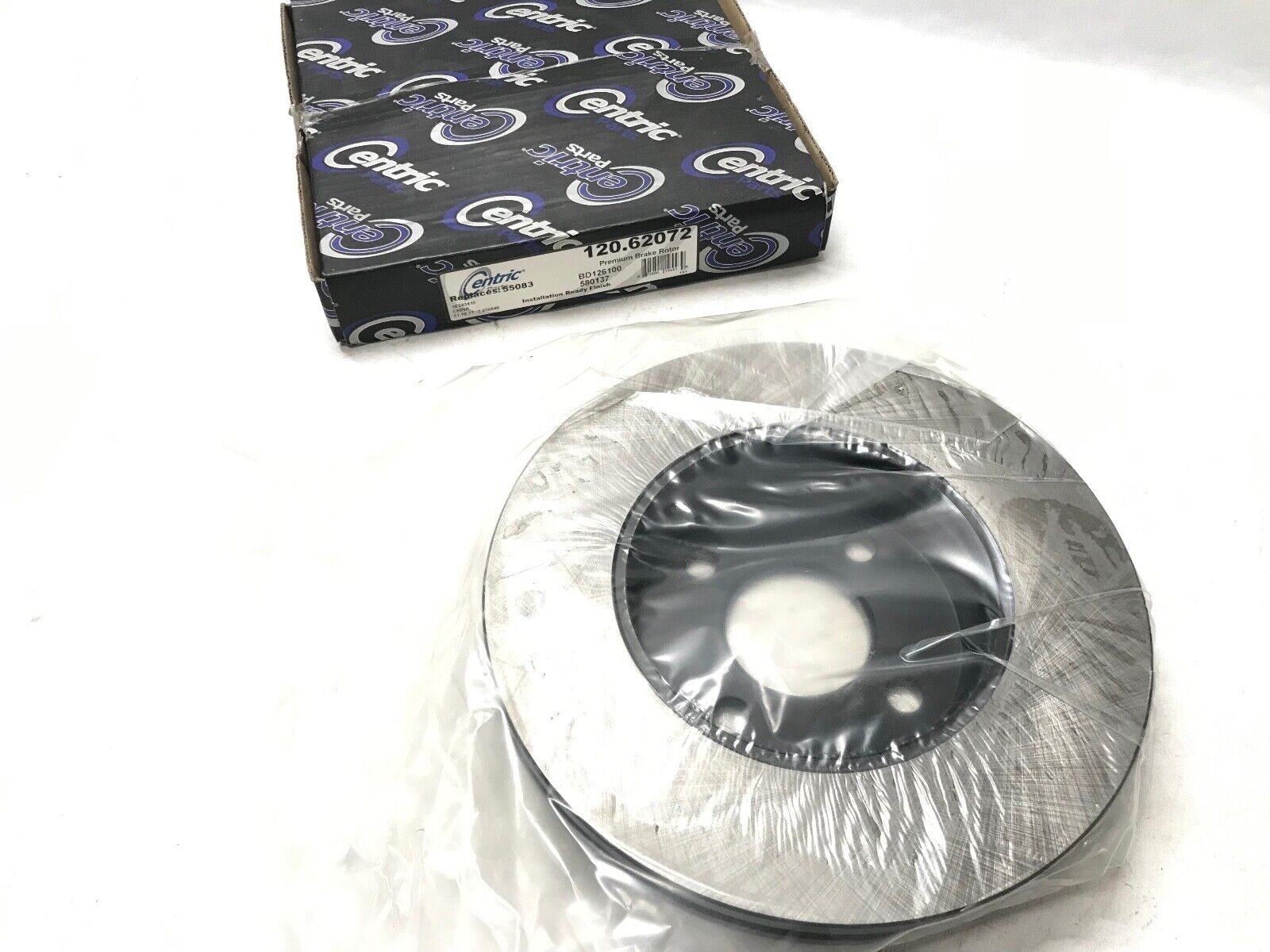 Disc Brake Rotor-Rear Drum Front Centric 120.62072 Chevrolet Pontiac Saturn - HotCarParts