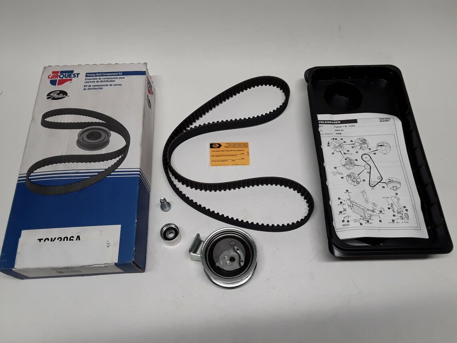 Engine Timing Belt Component Kit-GAS CARQUEST TCK306A Fits Passat,A4, A4 Quattro - HotCarParts