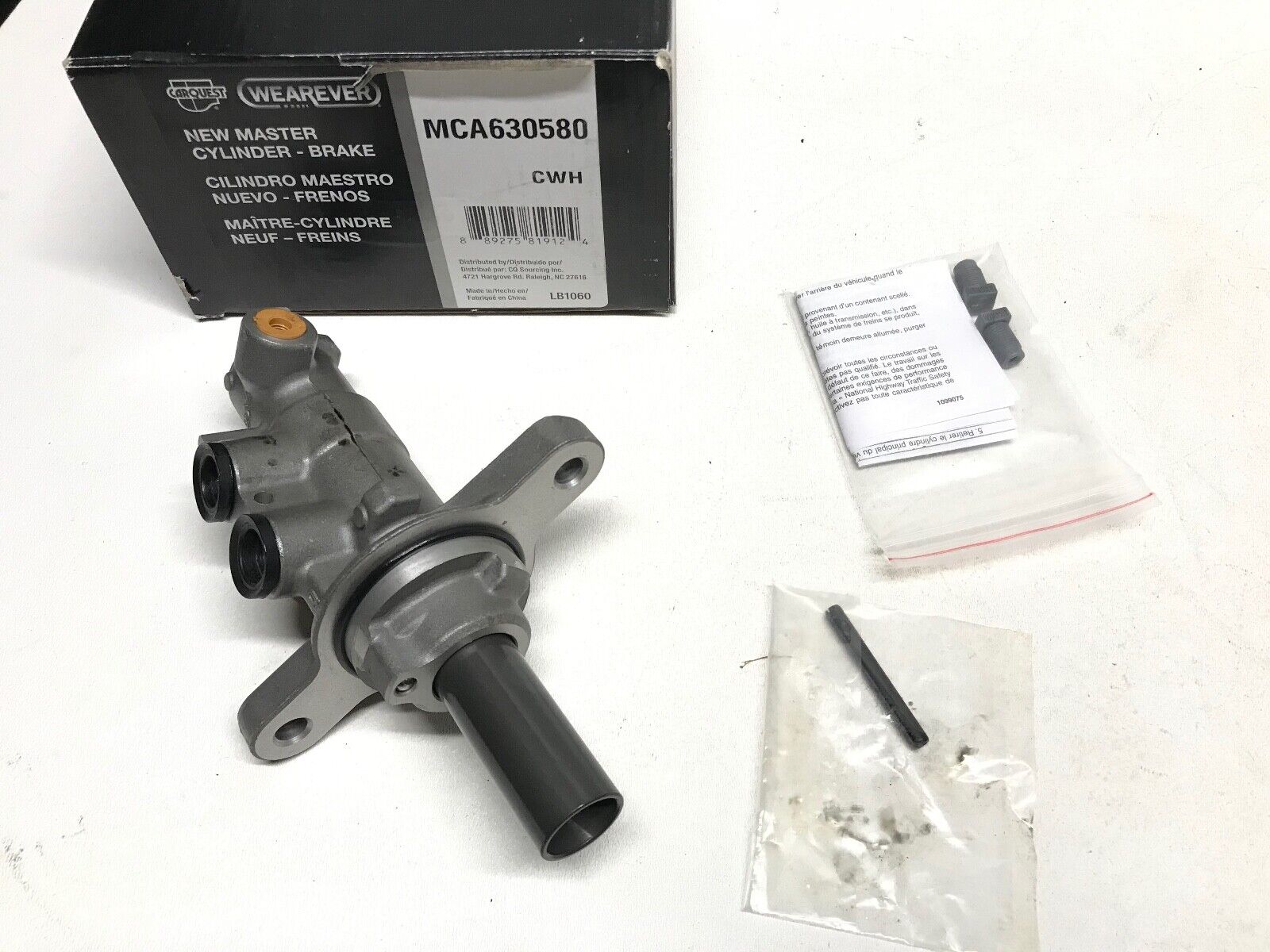 Brake Master Cylinder CARQUEST MCA630580 for ES350, Camry FAST SHIPPING - HotCarParts