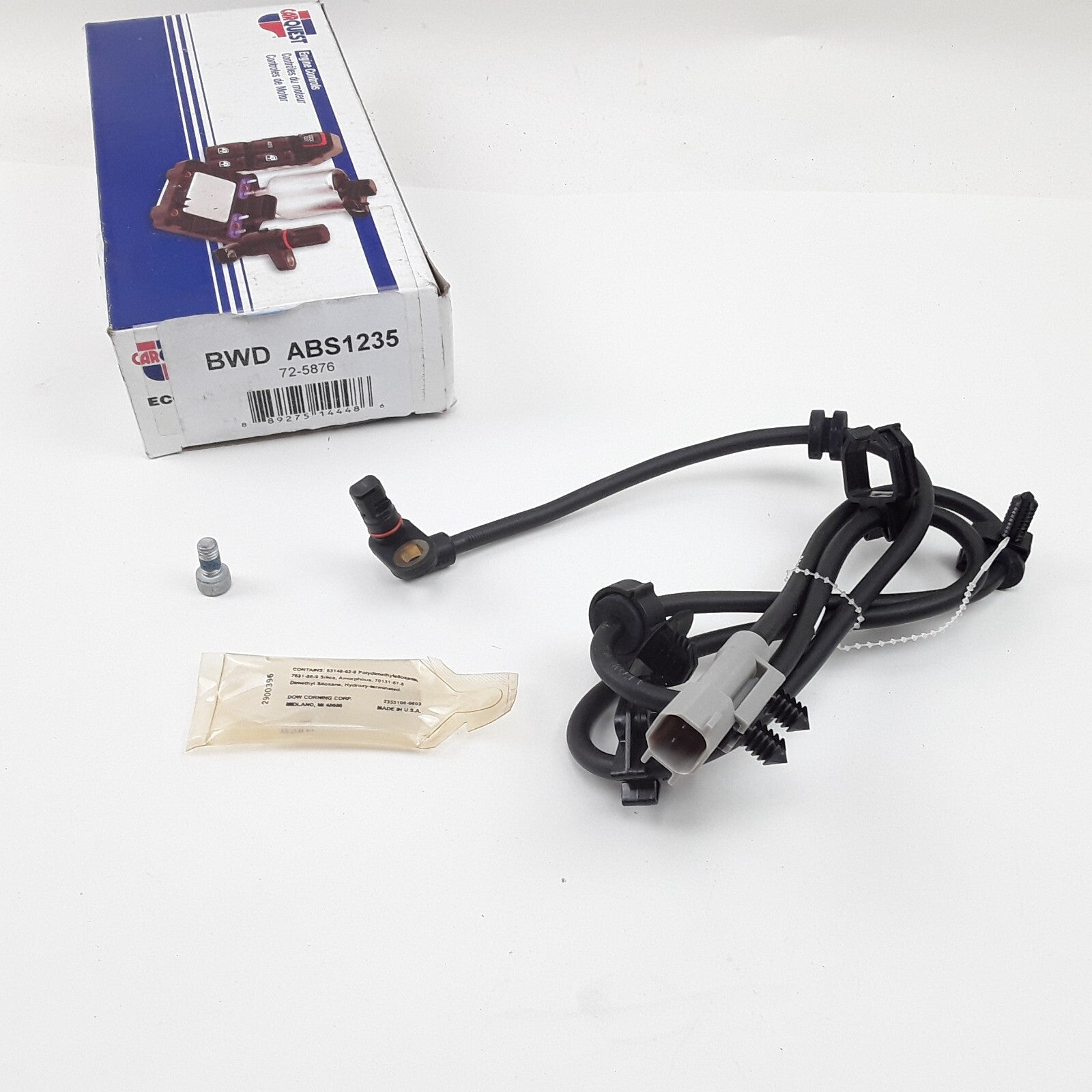 BWD ABS1235 Rear ABS Wheel Speed Sensor Fits Chrysler Pacifica (2004 2005 2006)