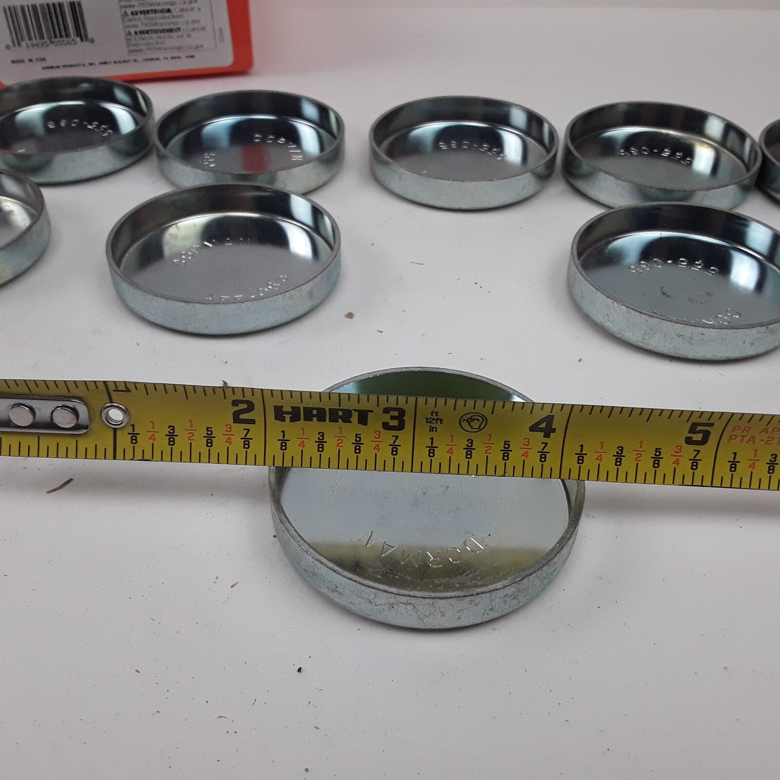 Engine Steel Cup Expansion Plug 2-9/64" Height 0.432 For Chrysler Dodge Plymouth