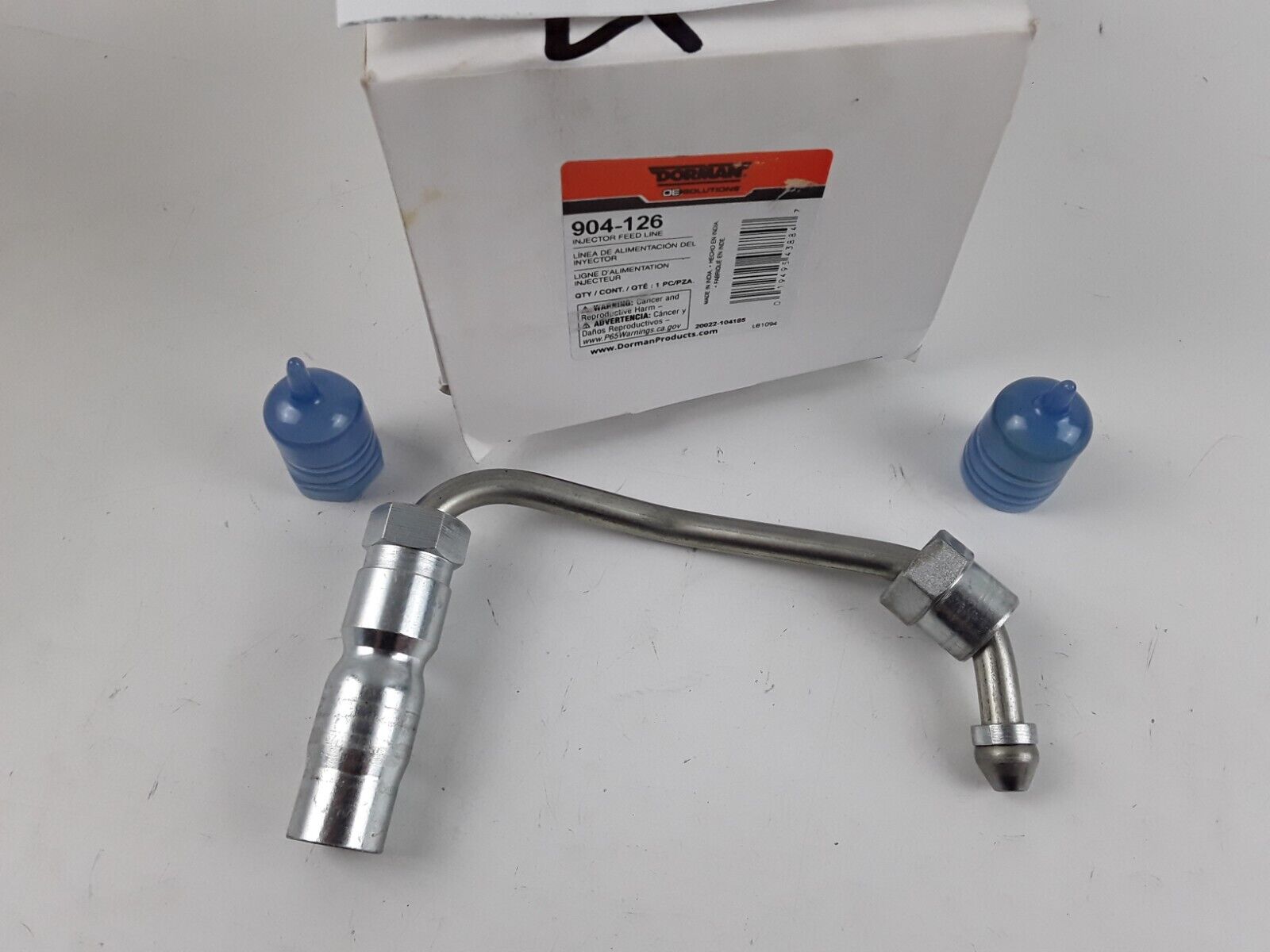 Fuel Injector Line Feed Pipe For Chevrolet ,GMC 2001-2004 6.6L Cylinders 2 and 7 - HotCarParts