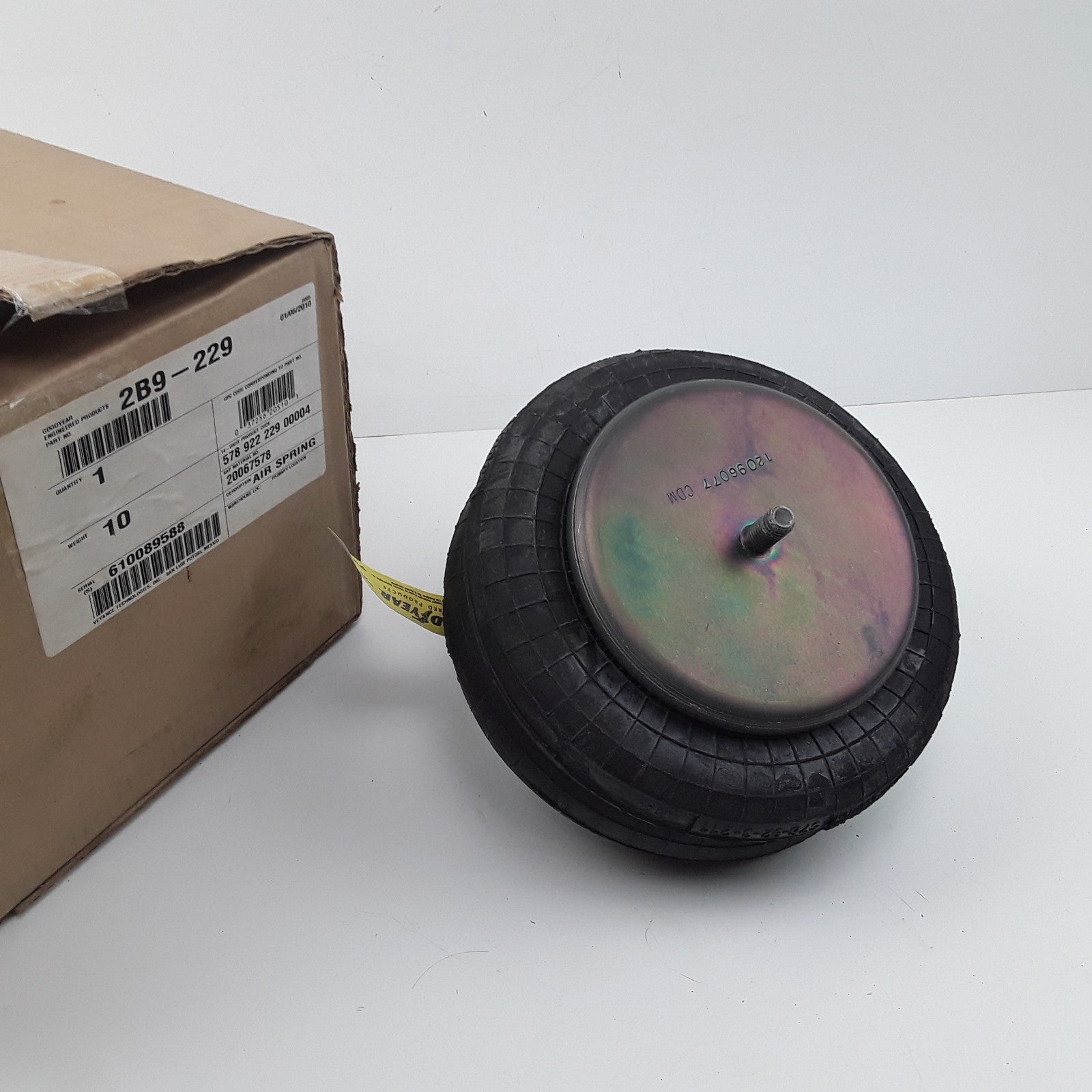 Goodyear 2B9-229 Super Cushion Rolling Lobe Air Springs High Performance