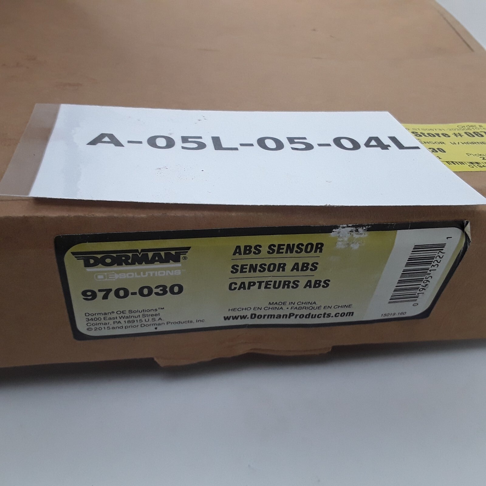 Front Left ABS Wheel Speed Sensor Fits Honda Accord 1998-2002 Acura CL 2001-2003