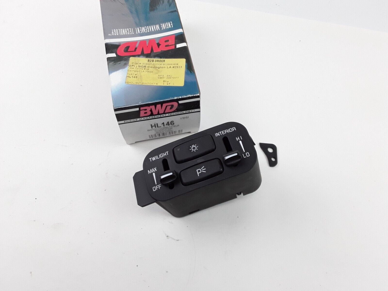 Headlight Switch for Buick LeSabre 2000 2001 2002 2003 2004 2005 BROKEN MOUNT