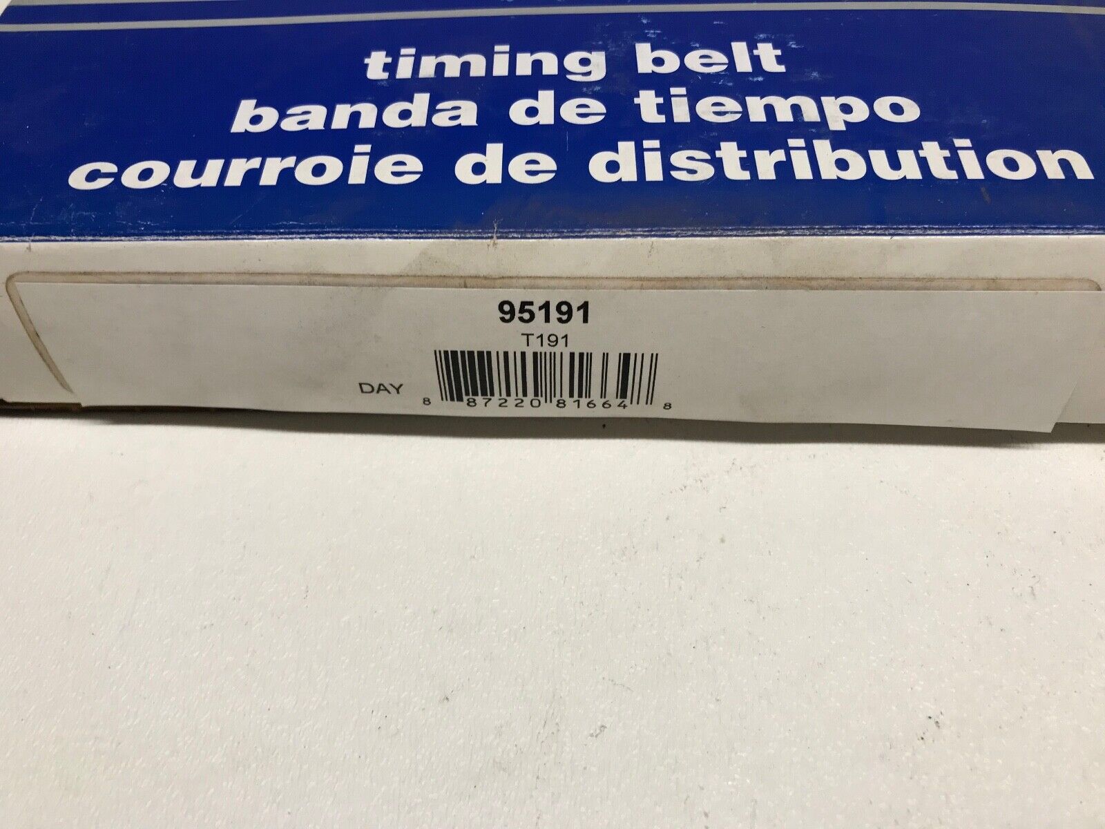 Engine Timing Belt CARQUEST 95191 T191 for Dodge, Hyundai, Mitsubishi, Plymouth - HotCarParts