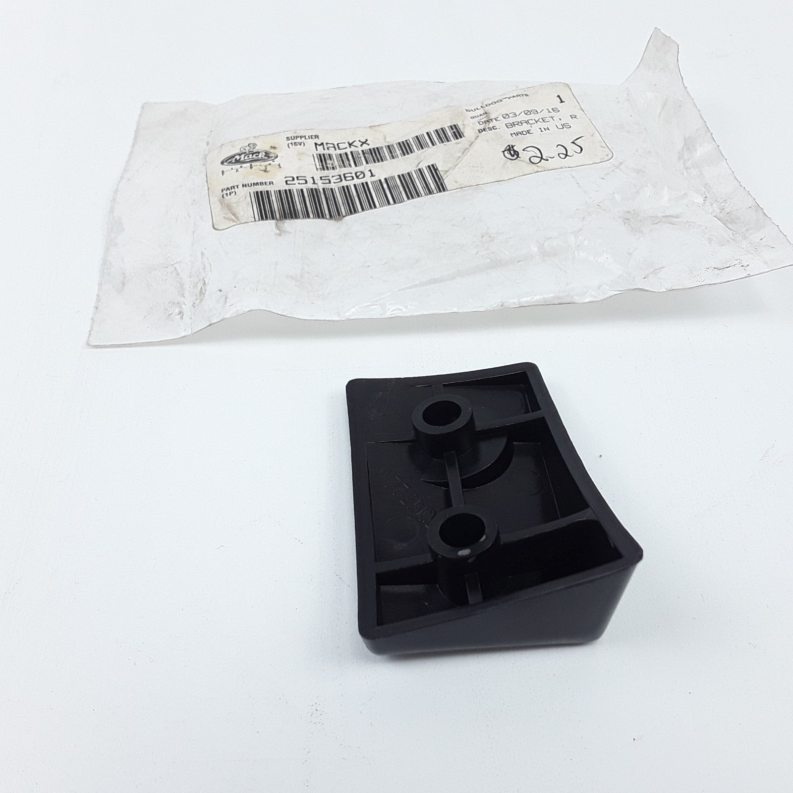 Mack 25153601 Right Hand Hood Latch Bracket For Mack CH CL CV Models