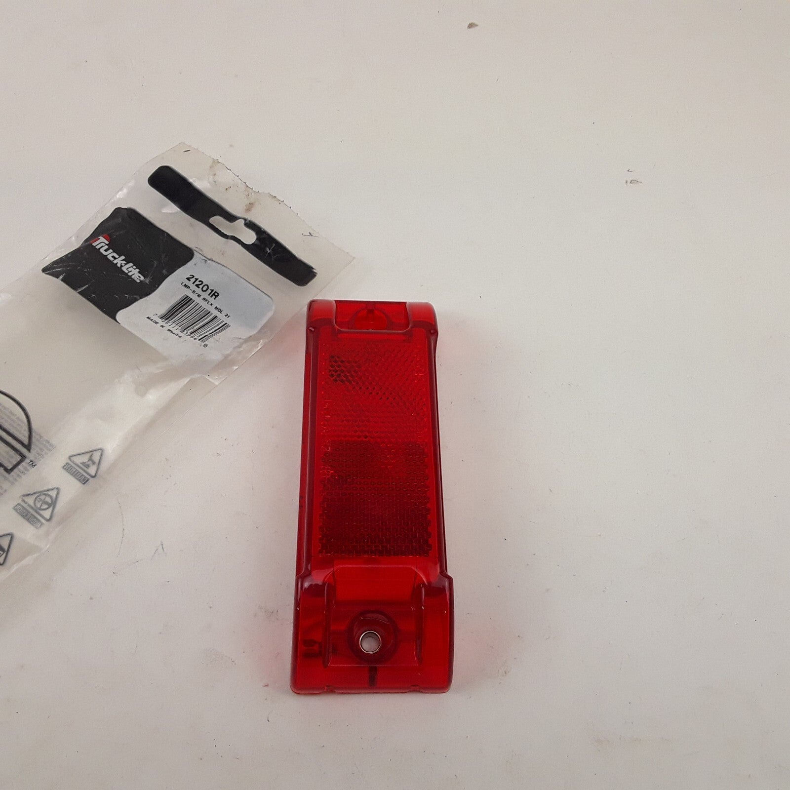 Truck-Lite 21201R Super 21 Reflectorized Lamp Red Incandescent Rectangular