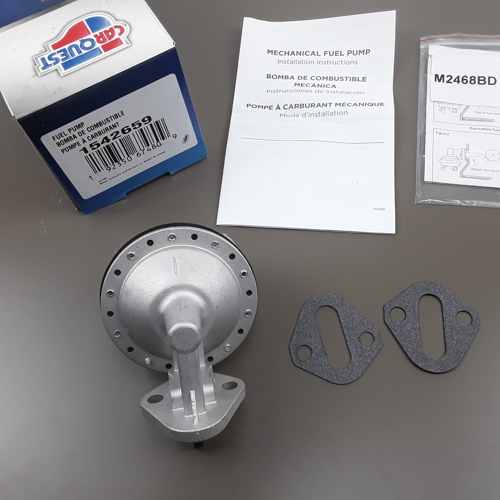 Mechanical Fuel Pump Fits Chevrolet Del Ray Nomad Truck Bel Air Corvette 1955-61
