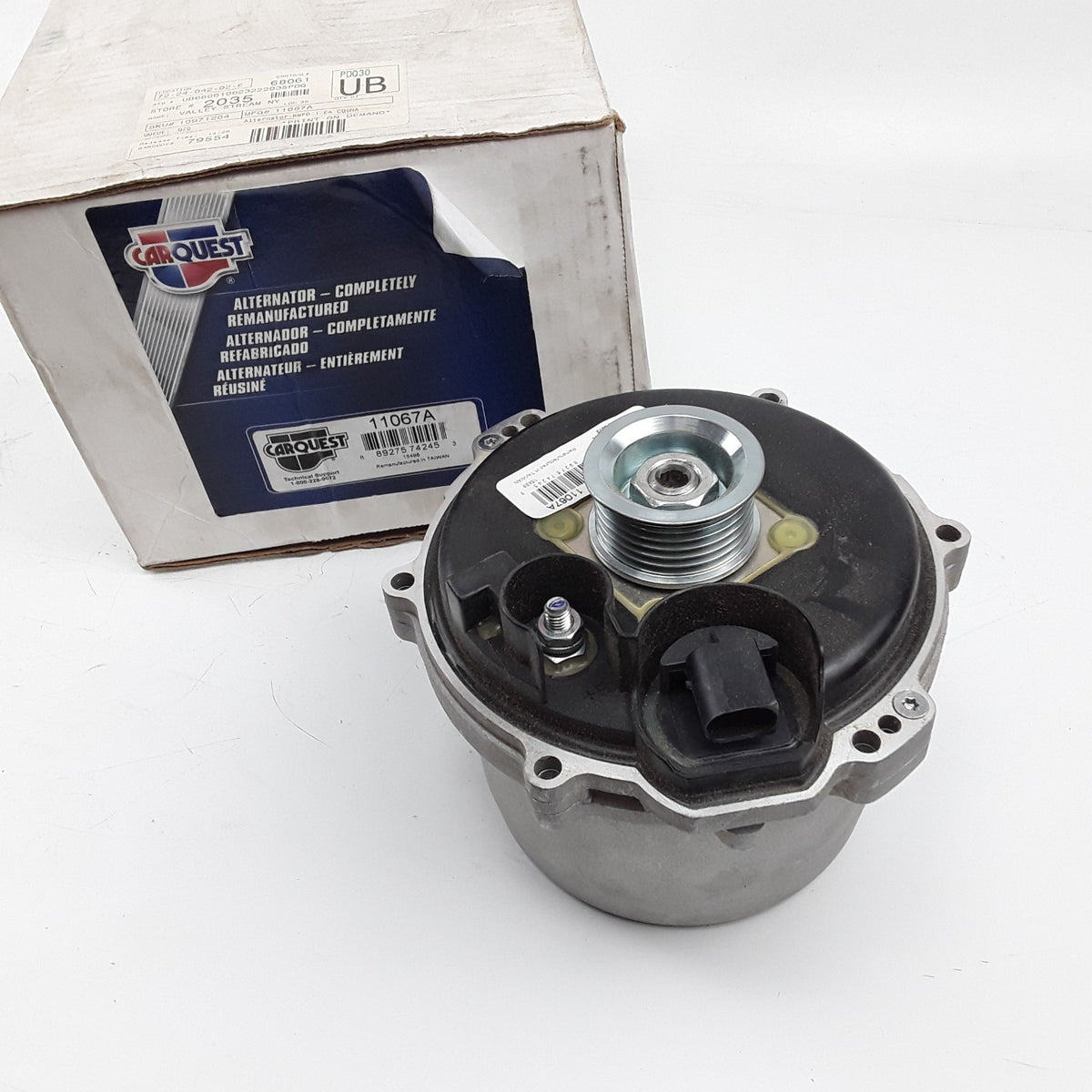 Carquest 11067A Alternator Fits BMW 745Li 745i (2002 2003 2004) V8 4.4L