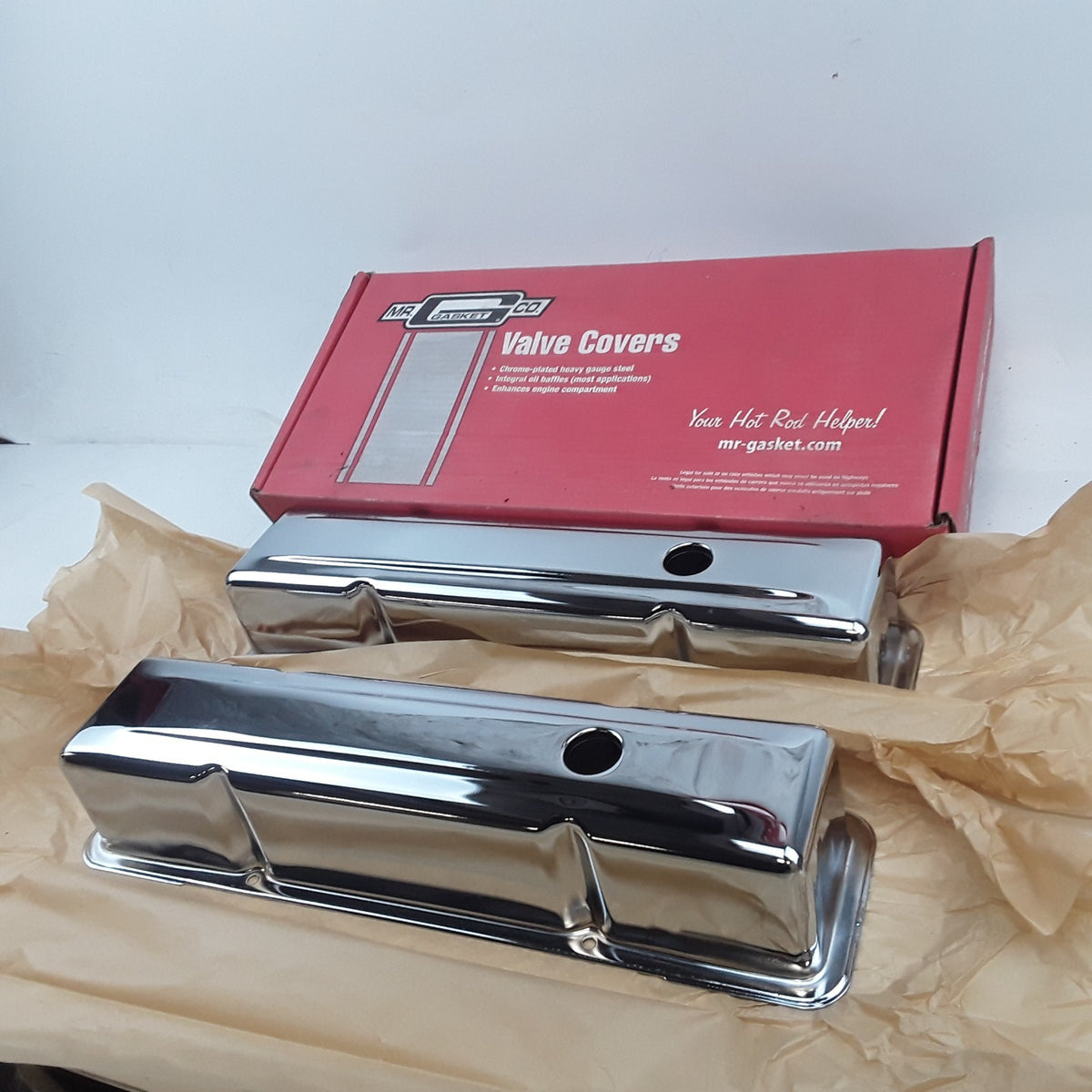 Mr. Gasket 9801 Valve Cover Fits Small Block Chevrolet 283-400 Engines Thru 1986