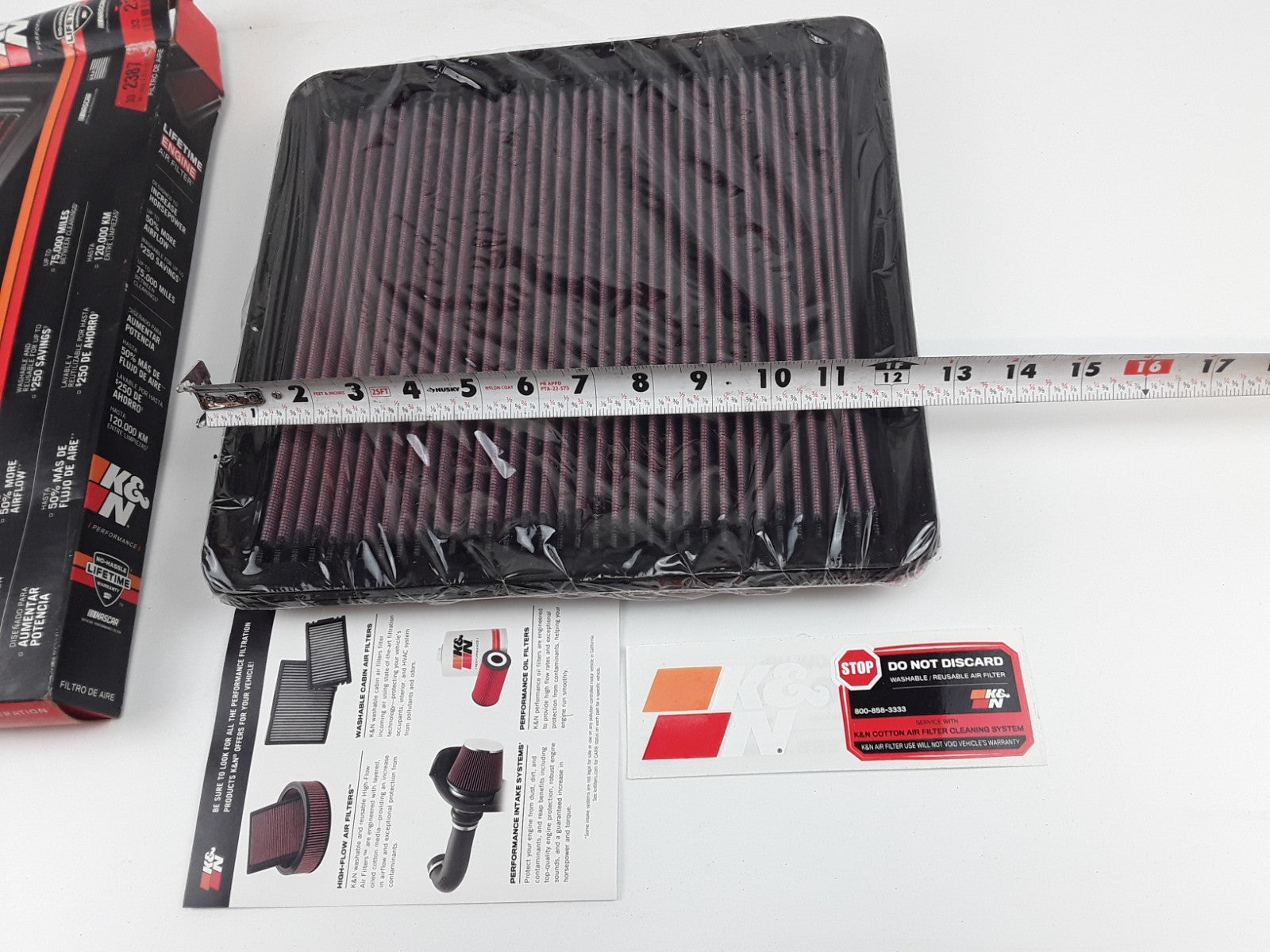 Air Filter Fits Toyota Land Cruiser Sequoia Tundra Lexus LX570 (2007 2008-2021)