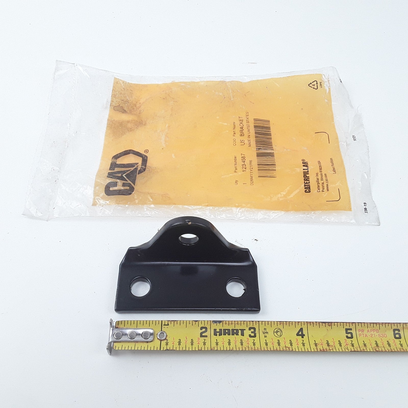 Caterpillar 123-4587 5mm Thick Rear Mirror Mounting Bracket For Car & Trucks