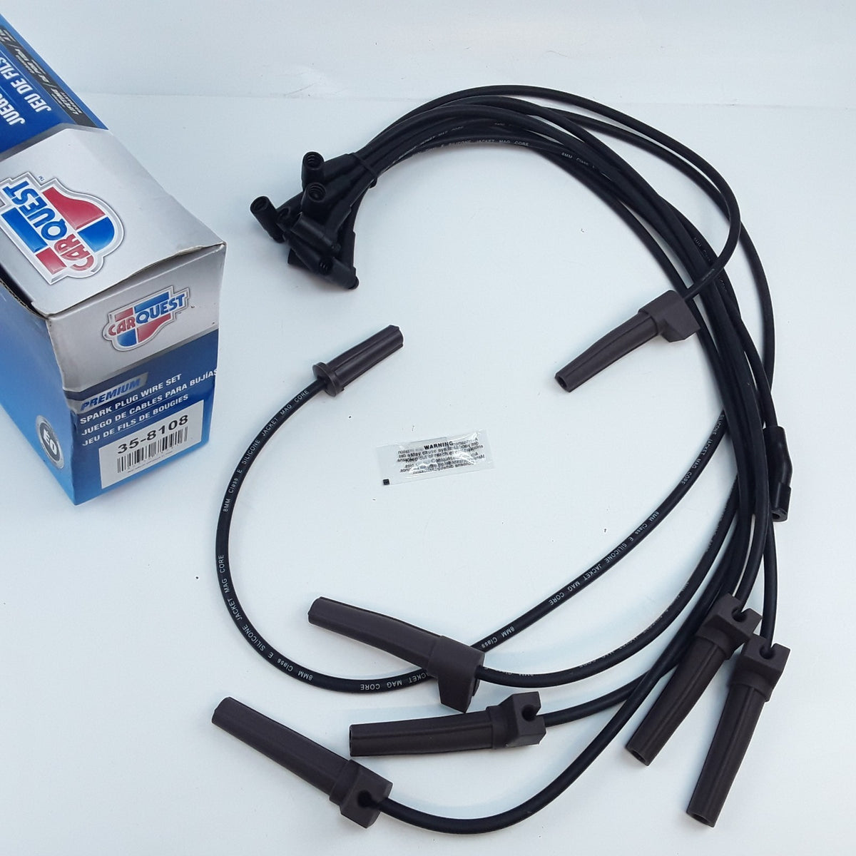Carquest 35-8108 Spark Plug Wire Set For Chevrolet C70 P60 (1986 1987 1988 1989)