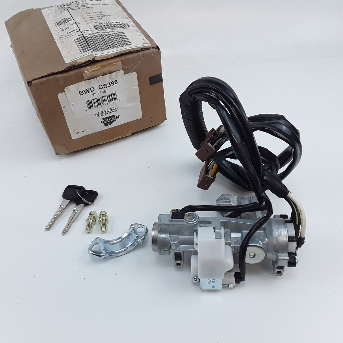Ignition Switch With Lock Cylinder Fits Honda Civic del Sol Civic (1992-1995)