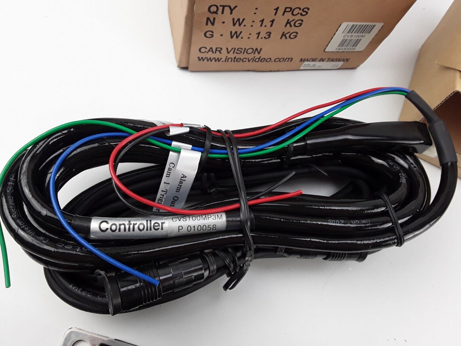 NEW Intec CVS100M Single Camera Molex Controller W/Wire CVS100MP3M Free Shipping - HotCarParts