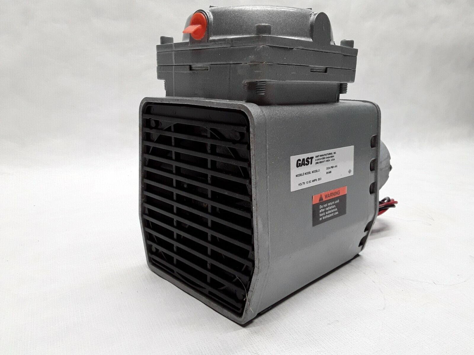 GAST DOA-P551-KH Compressor / Vacuum Pump,1/6 HP,12V 5KA86 - HotCarParts