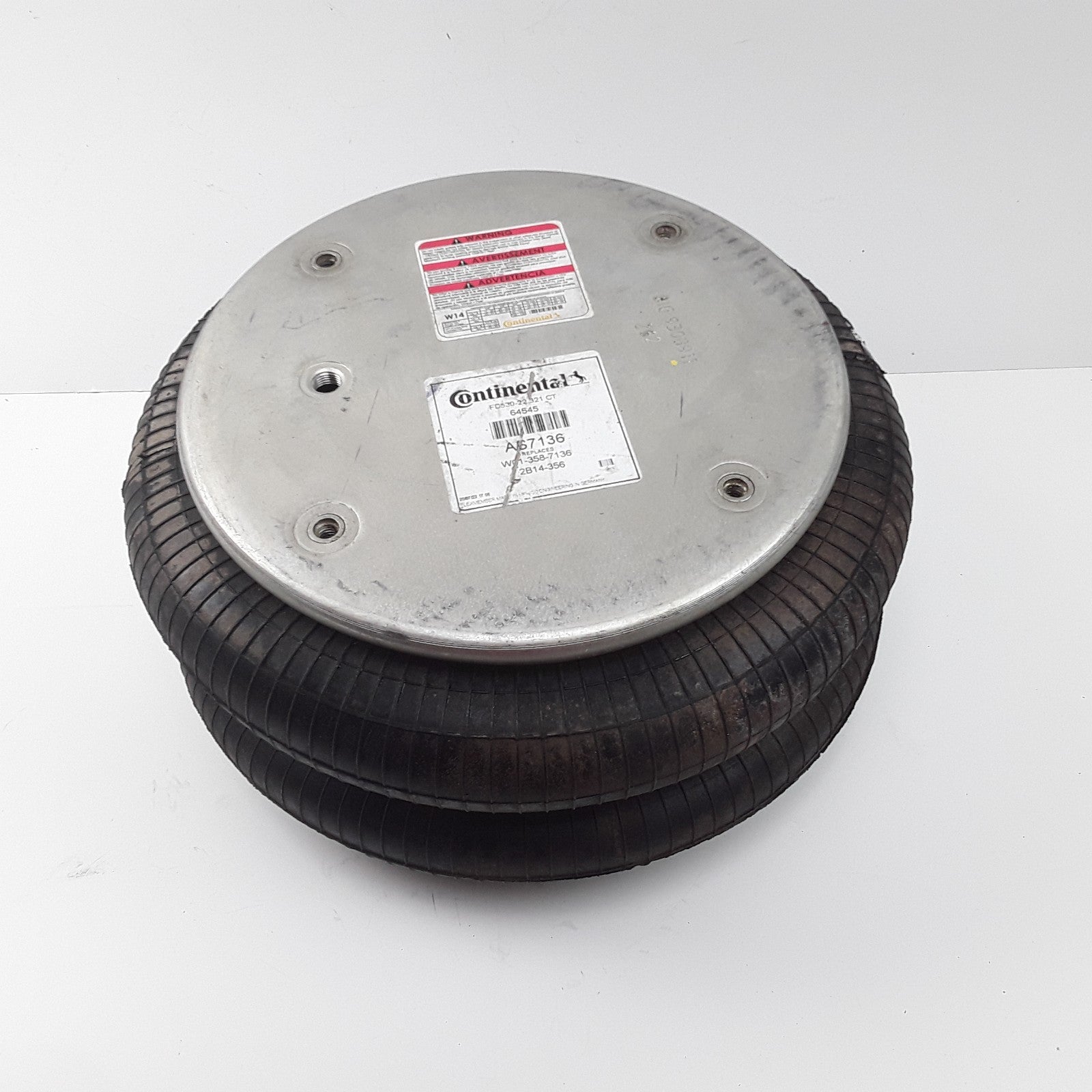 Continental AS7136 Airlift Bag Air Suspension Spring For Heavy Duty Car Trucks