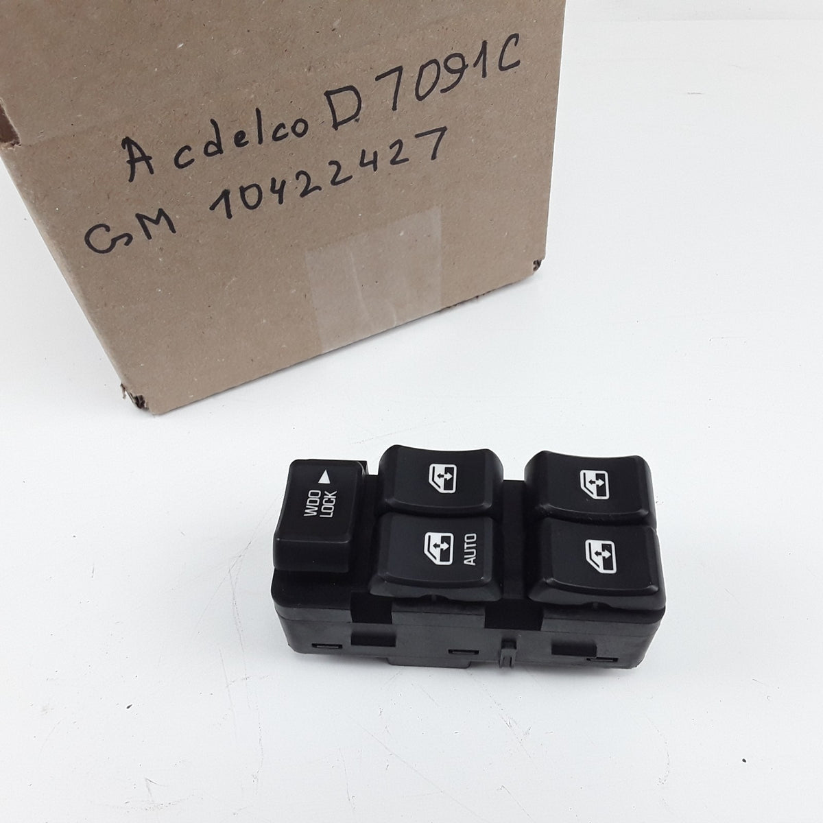 ACDelco D7091C Front Power Window Switch Fits Buick Rendezvous (2002-2003)
