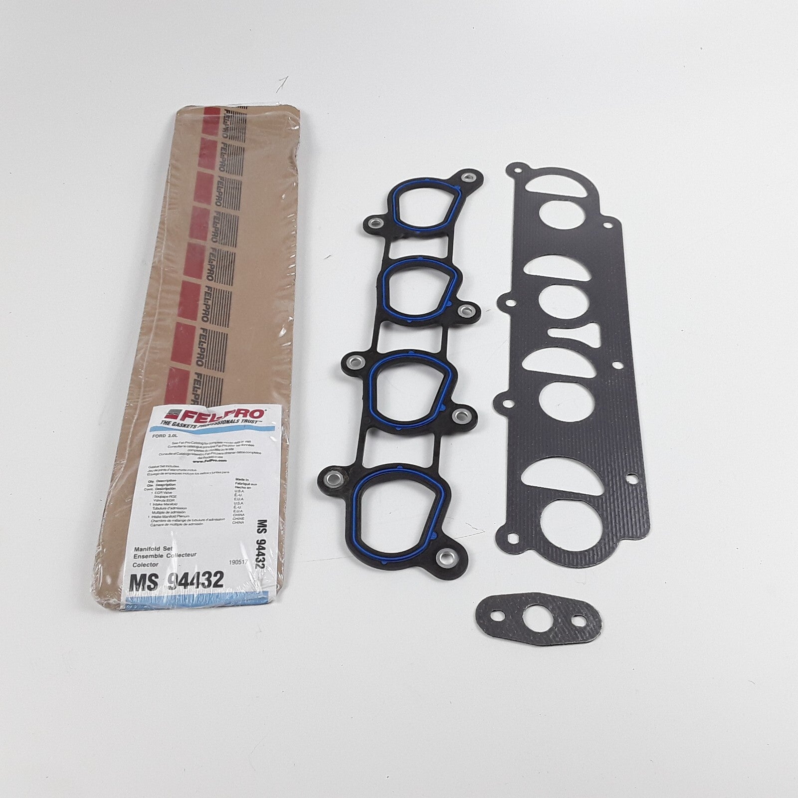 Engine Intake Manifold Gasket Set Fits Ford Focus 2.0L-L4 2000 2001 2002 2003 04