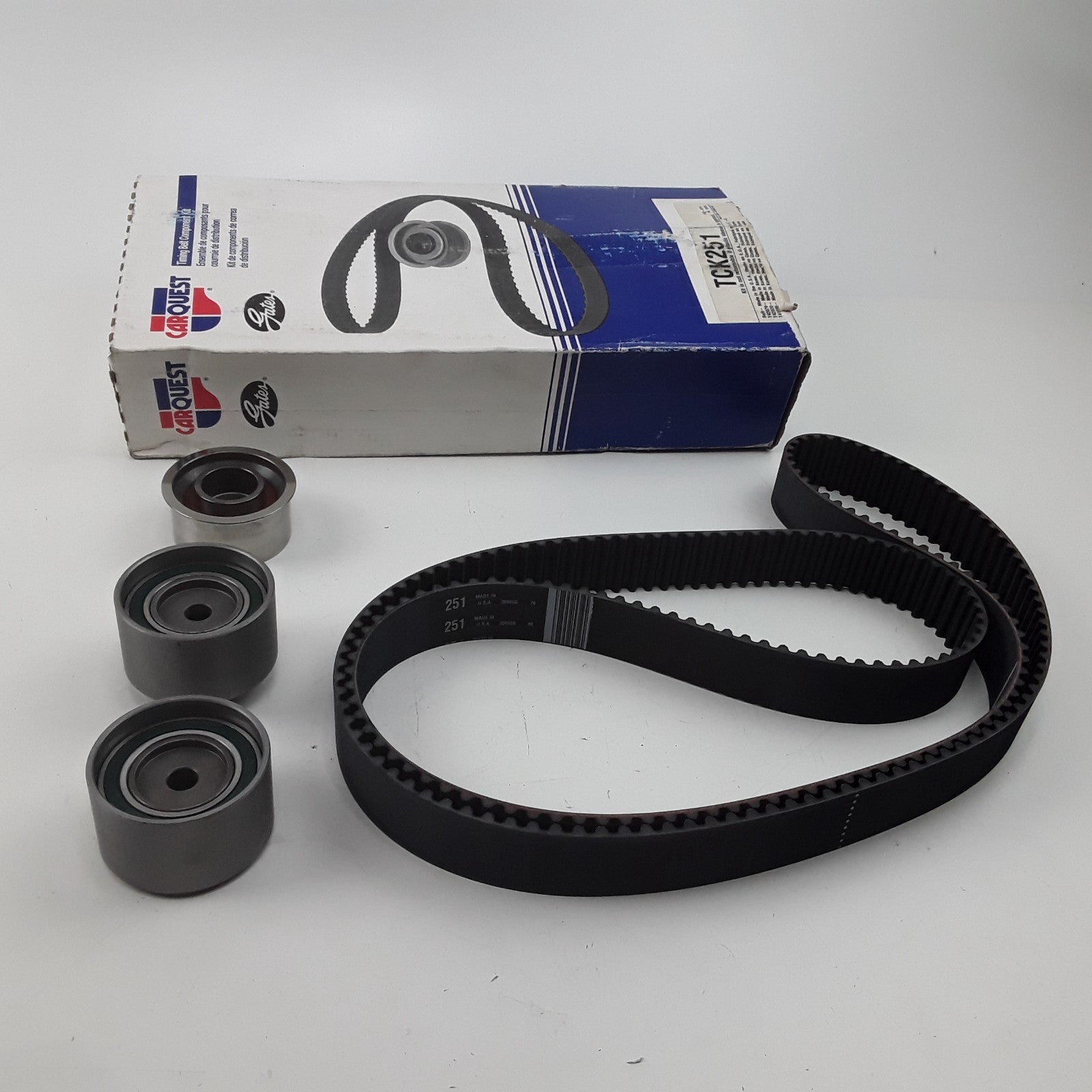 Gates TCK251 Engine Timing Belt Kit Fits INFINITI J30 Nissan 300ZX (1990-1997)