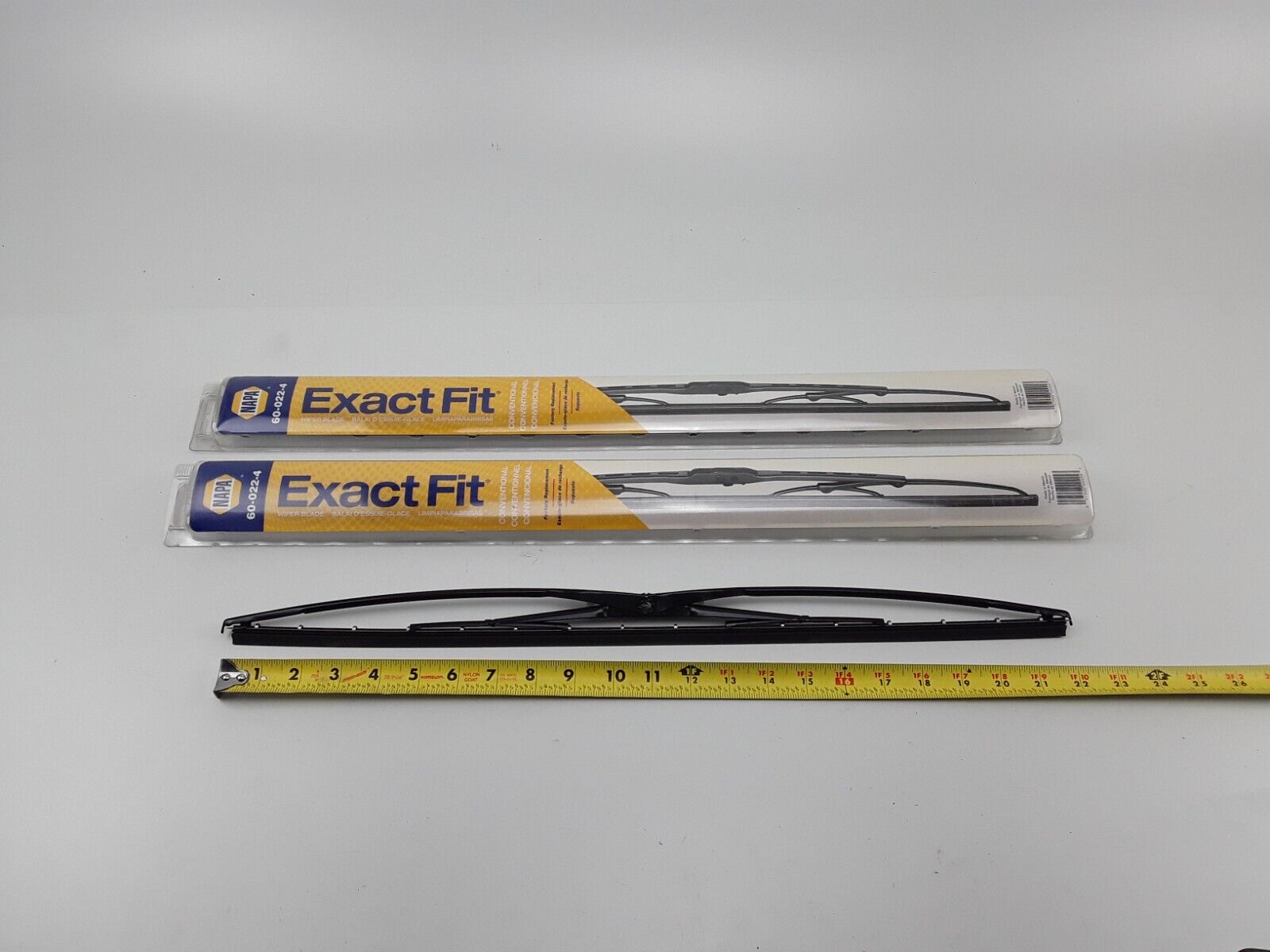 22" Inch Windshield Wiper Blade 1/4" Side Lock Exact Fit Napa 60-022-4 SET 2 PCS - HotCarParts