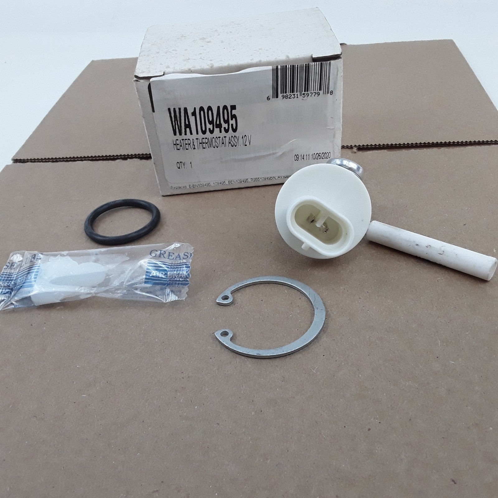 World American WA109495 Air Brake Dryer Heater Assembly For Euclid Applications