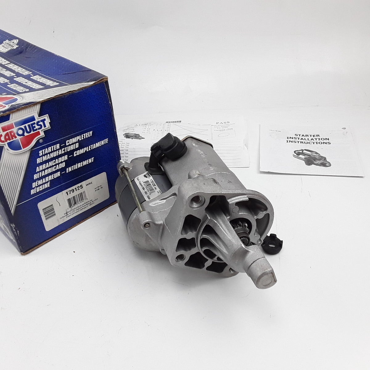 Carquest 17912S Starter Motor Fits Chrysler Pacifica (2004-2025) 3.5L-V6