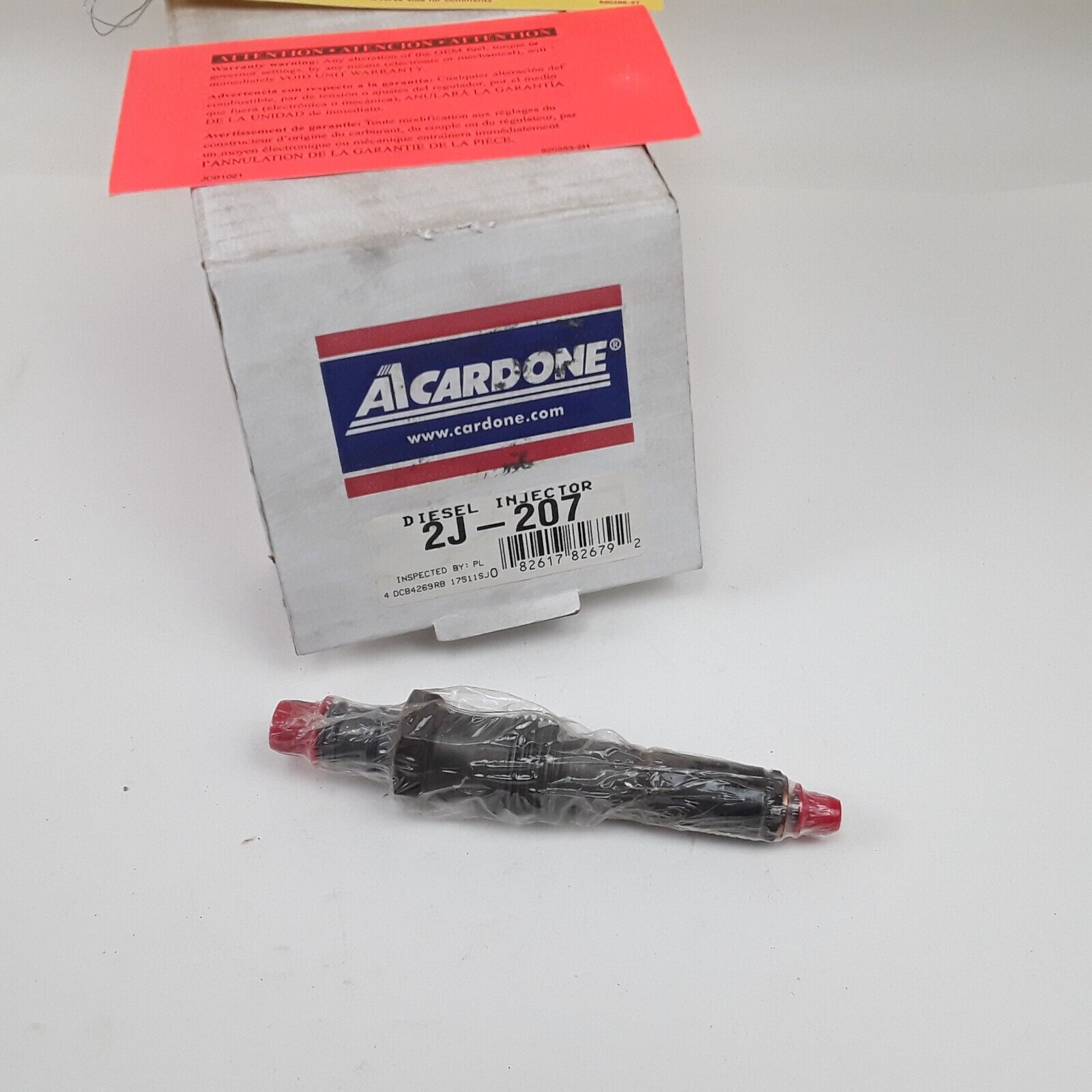 Cardone 2J-207 Fuel Injector Optimal Performance Steel For Ford 1992 1993 1994