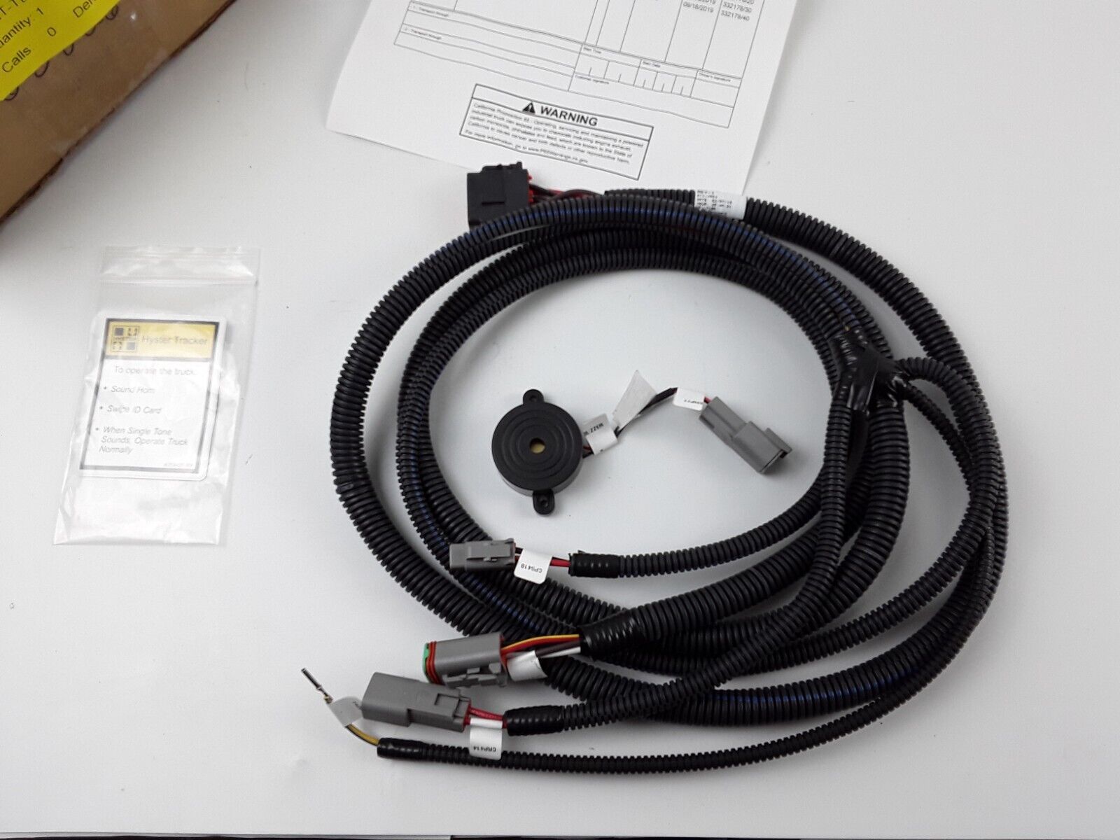 Hyster 4063826 Kit Telemetry Interlock IC Wire Harness Buzzer 1595284 Forklift - HotCarParts