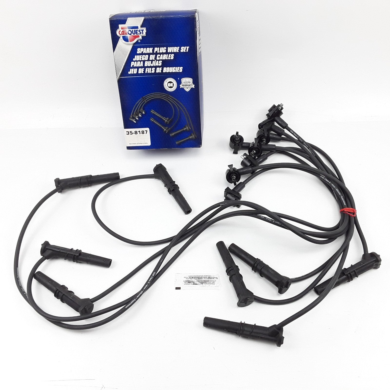 Carquest 35-8187 Spark Plug Wire Set Fits Mercury Lincoln Ford (1991 1992 1993)