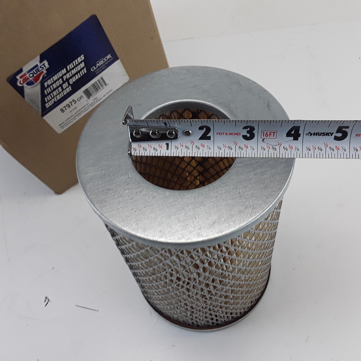 Carquest 87975 Engine Air Filter Fits Al-Chalm, Case, Hough, John Bean Equipment