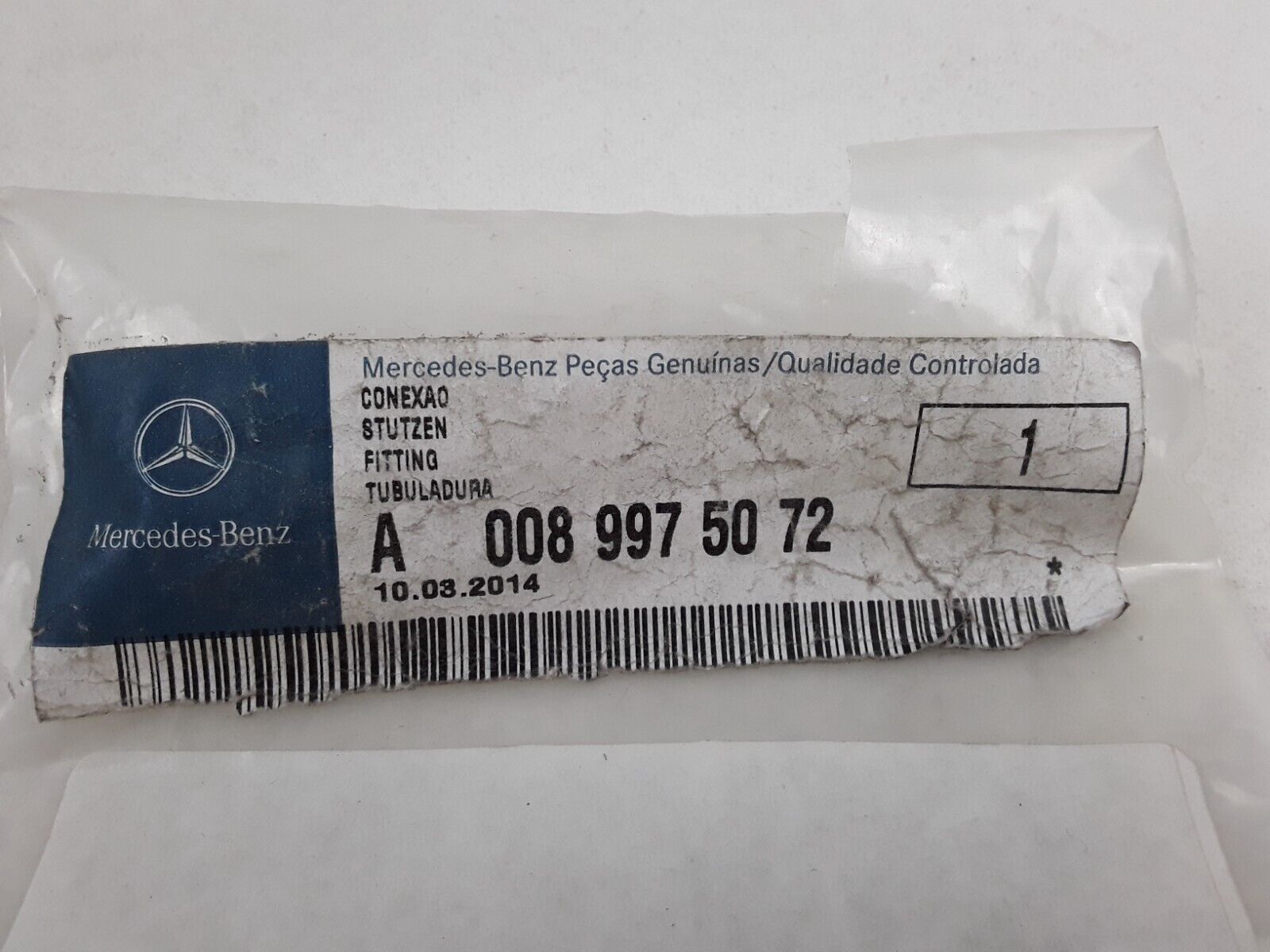 Genuine Detroit Diesel DDE A0089975072 Oil Pump Inlet Tube Fitting Free Shipping - HotCarParts