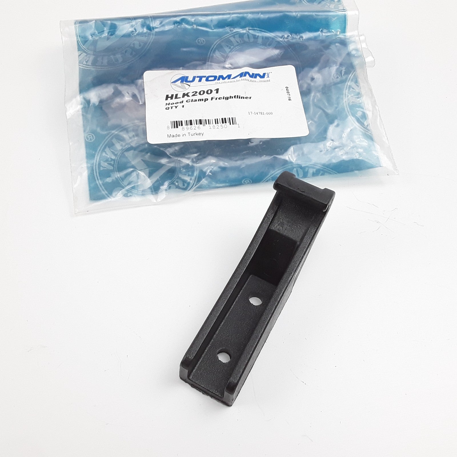 Automann HLK2001 Hood Clamp Black For Freightliner 17-14781-000
