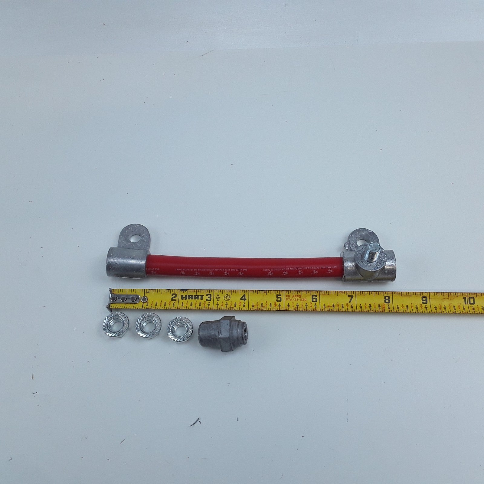 Automann 178.2013RD Battery Harness Cable Assembly 2/0 7" Red