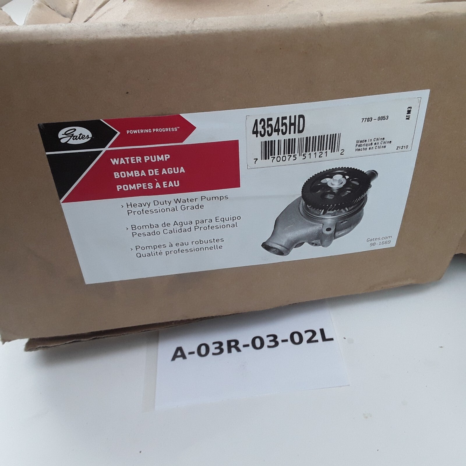 Heavy-Duty Engine Water Pump Fits IC Corporation International (1996-2004 2008)