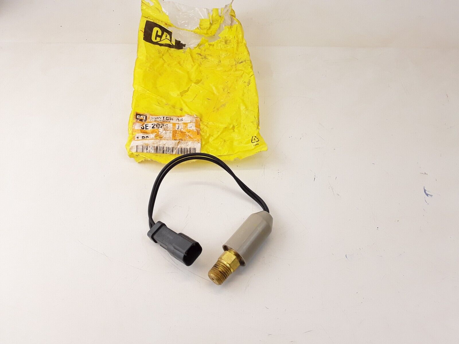 OEM Cat 3E2026 Switch Assembly Oil Pressure Stop Light Fits Engine D6R Excavator - HotCarParts