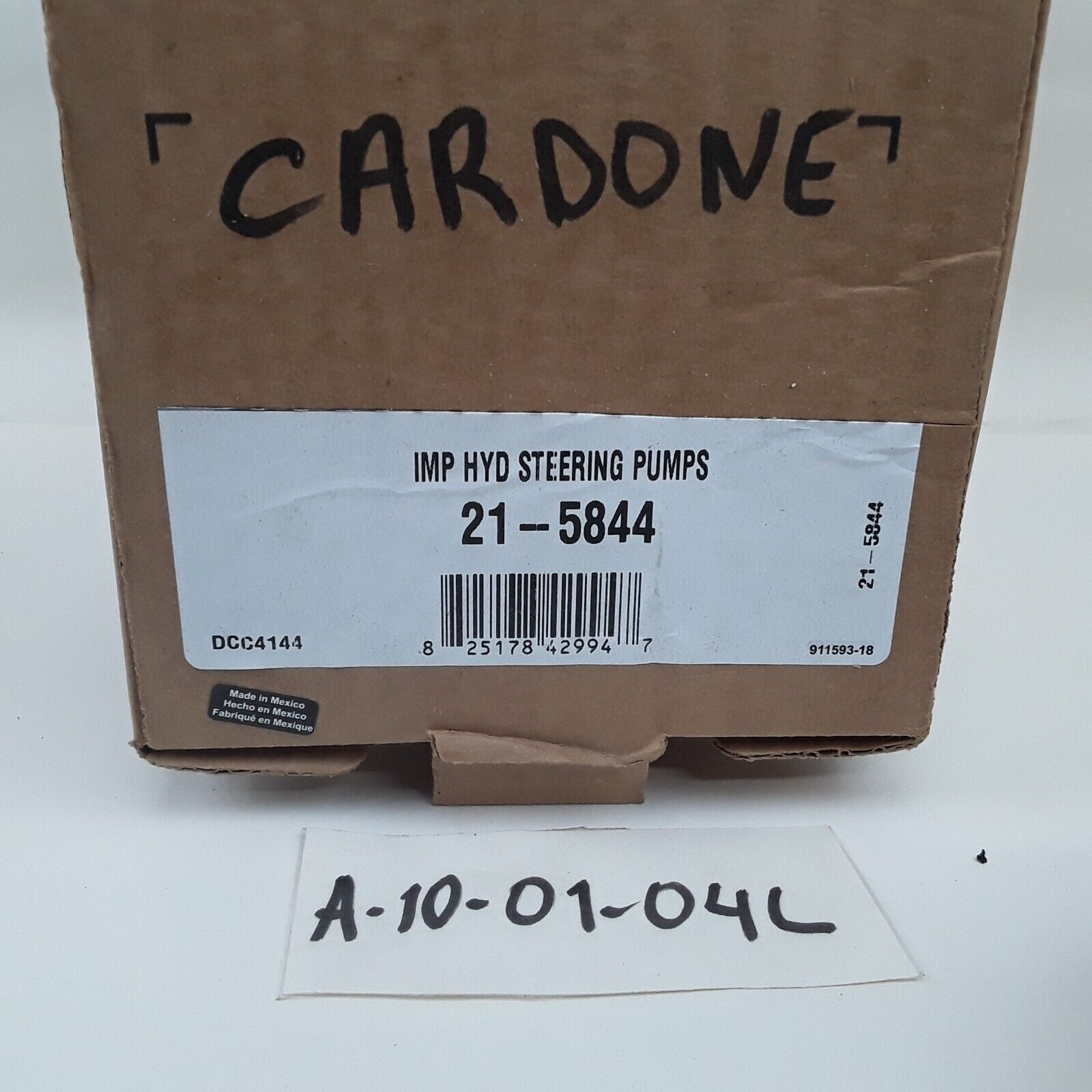 Cardone 21-5844 Power Steering Pump-4WD Reman For 1988-1995 Toyota 4Runner