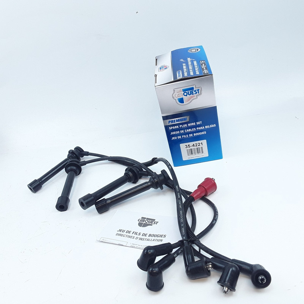 Carquest 35-4221 Spark Plug Wire Set Fits Nissan Altima (1993 1994 1995 1996)