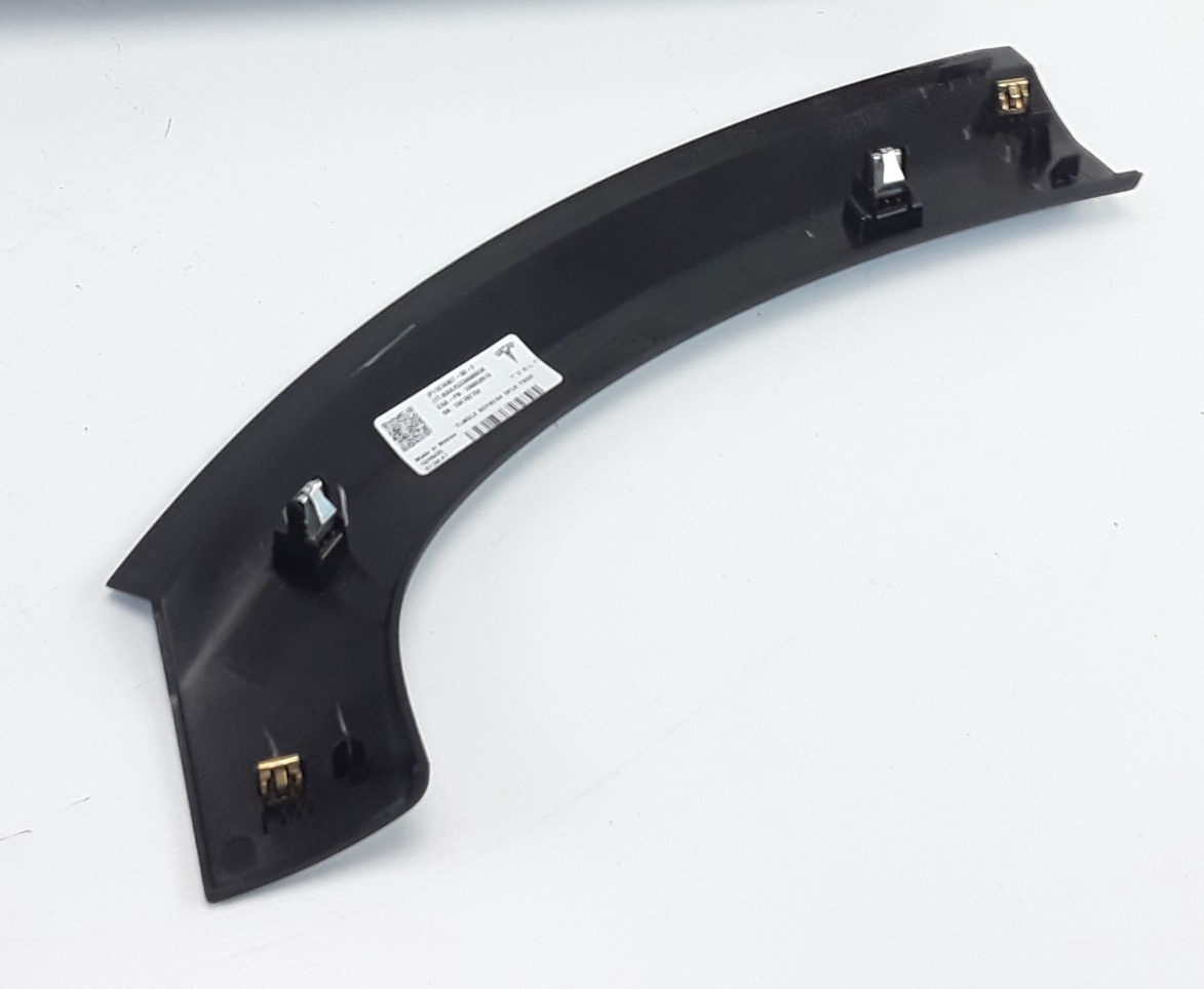Model X 2015-2021 Left Rear Door Trunk Side Garnish 1074907-00-F OEM