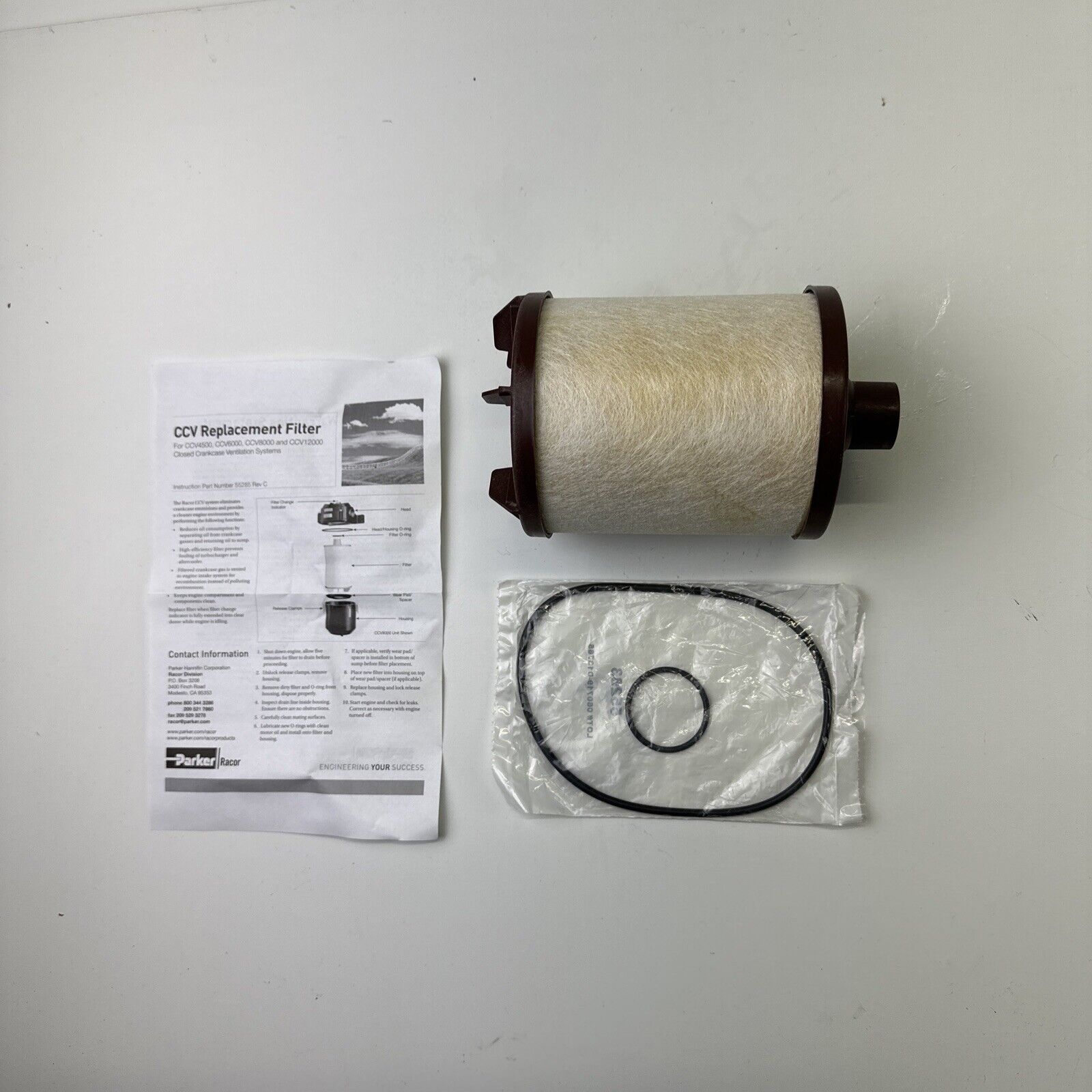 FILTER CCV5524808 RACOR PARKER CCV CLOSED CRANKCASE VENTILATION FOR RACOR CV4500 - HotCarParts
