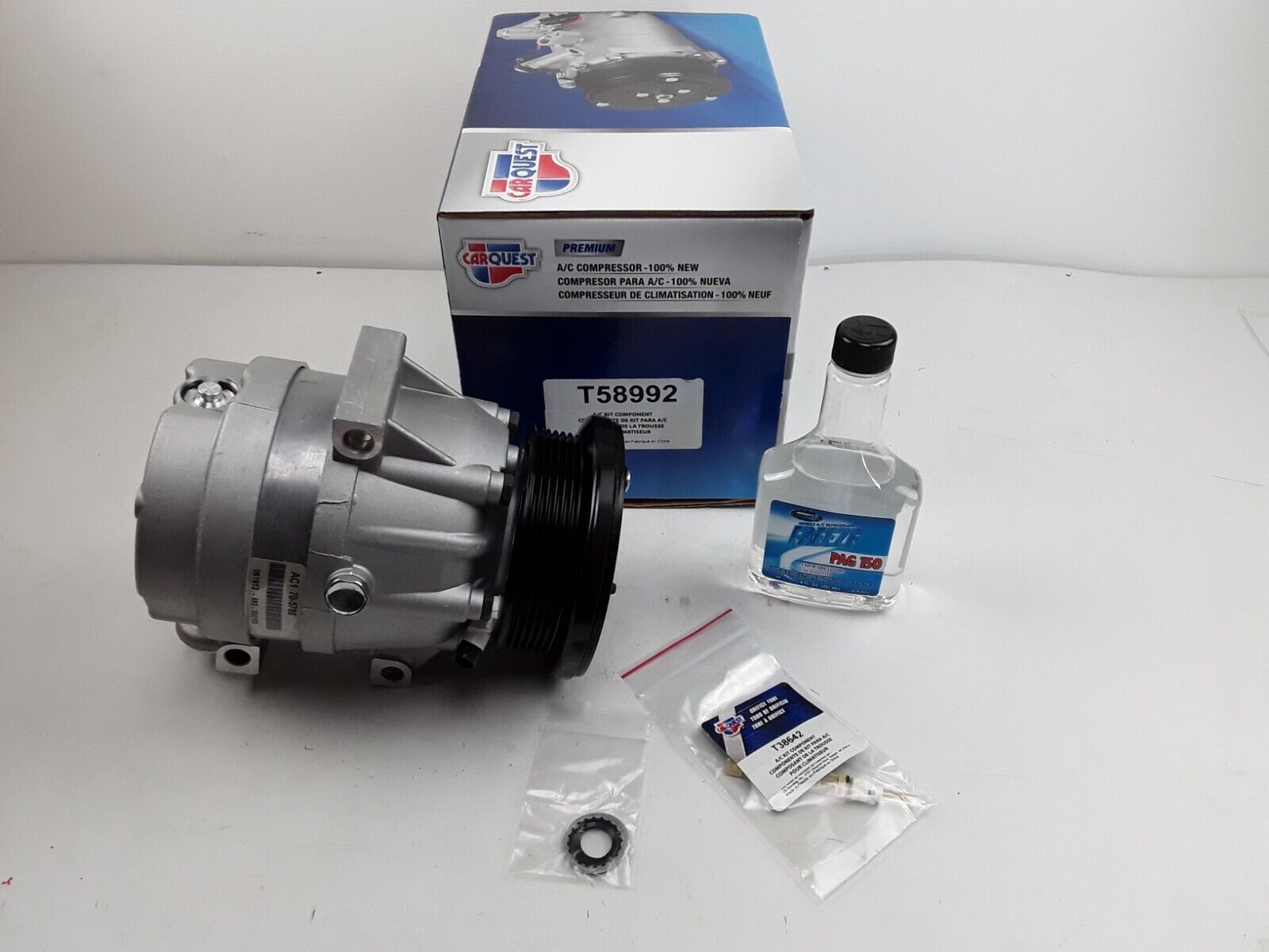 A/C Compressor Fits Chevrolet ,Oldsmobile ,Buick 1997 1998 1999-2005 3.1L 3.4L - HotCarParts