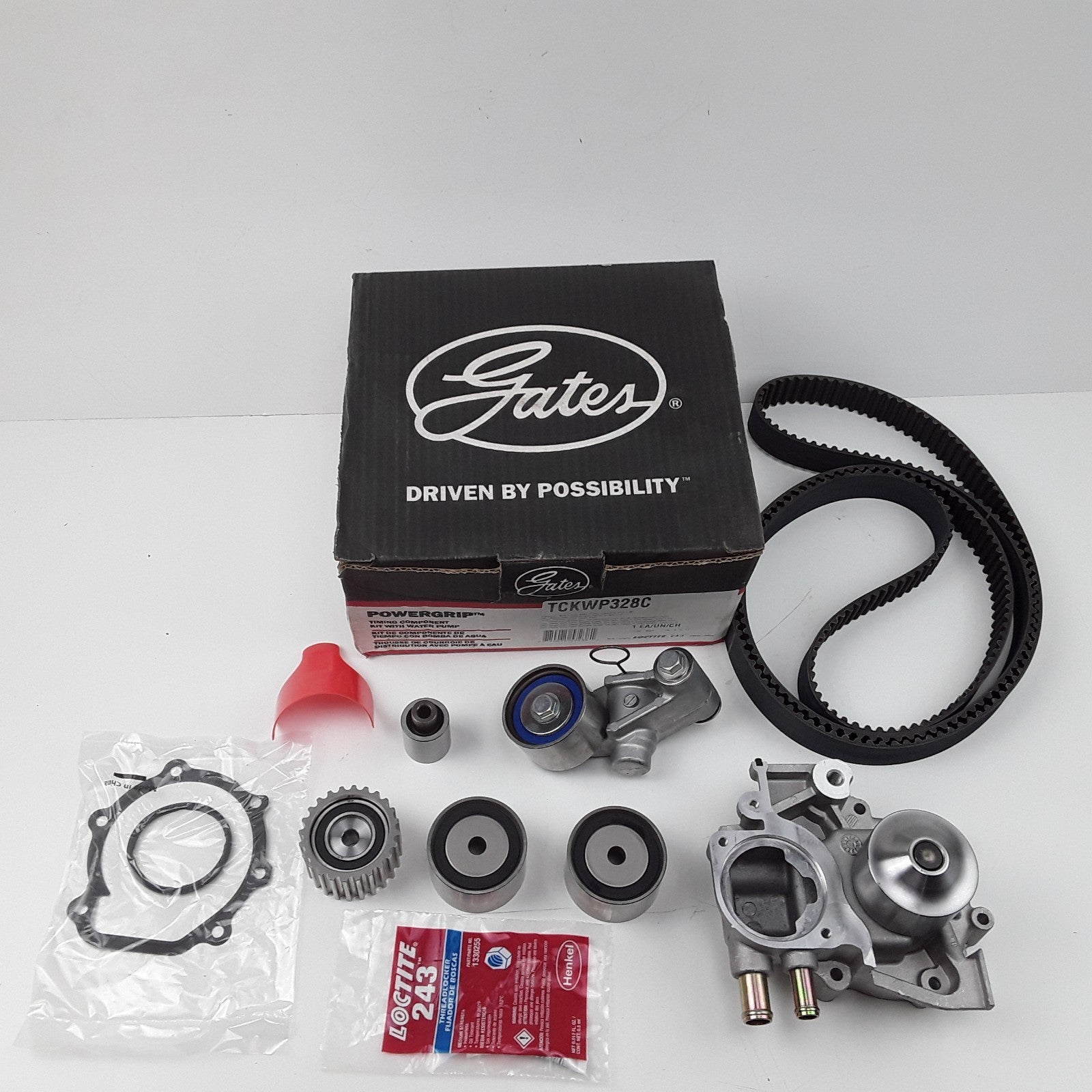Engine Timing Belt Kit with Water Pump For Subaru Forester WRX Impreza 2008-2014