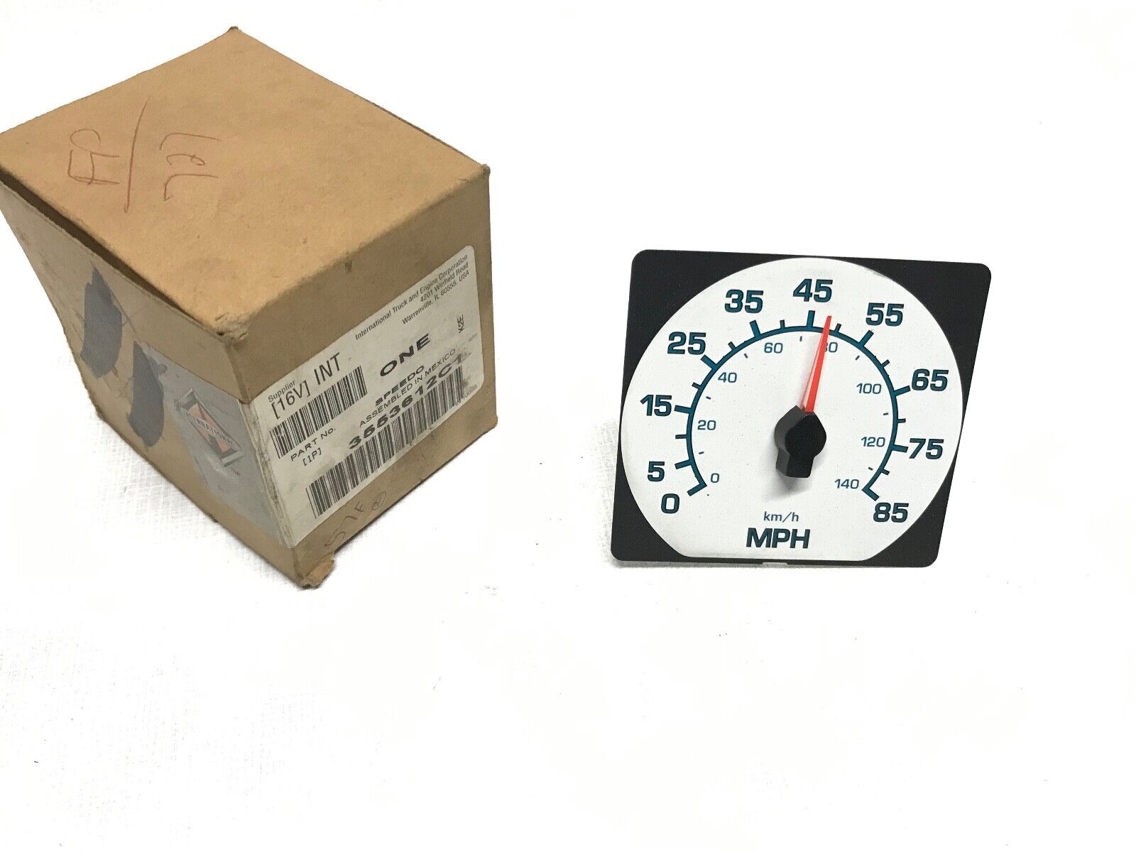 NOS International Navistar Dash Speedometer Gauge Head 3553612C1 - HotCarParts